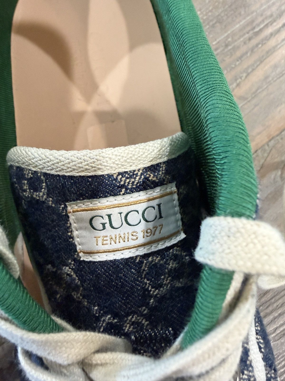 Gucci Gucci Blue Jean Tennis 1977 Size US 12 / EU 45 - 5 Thumbnail
