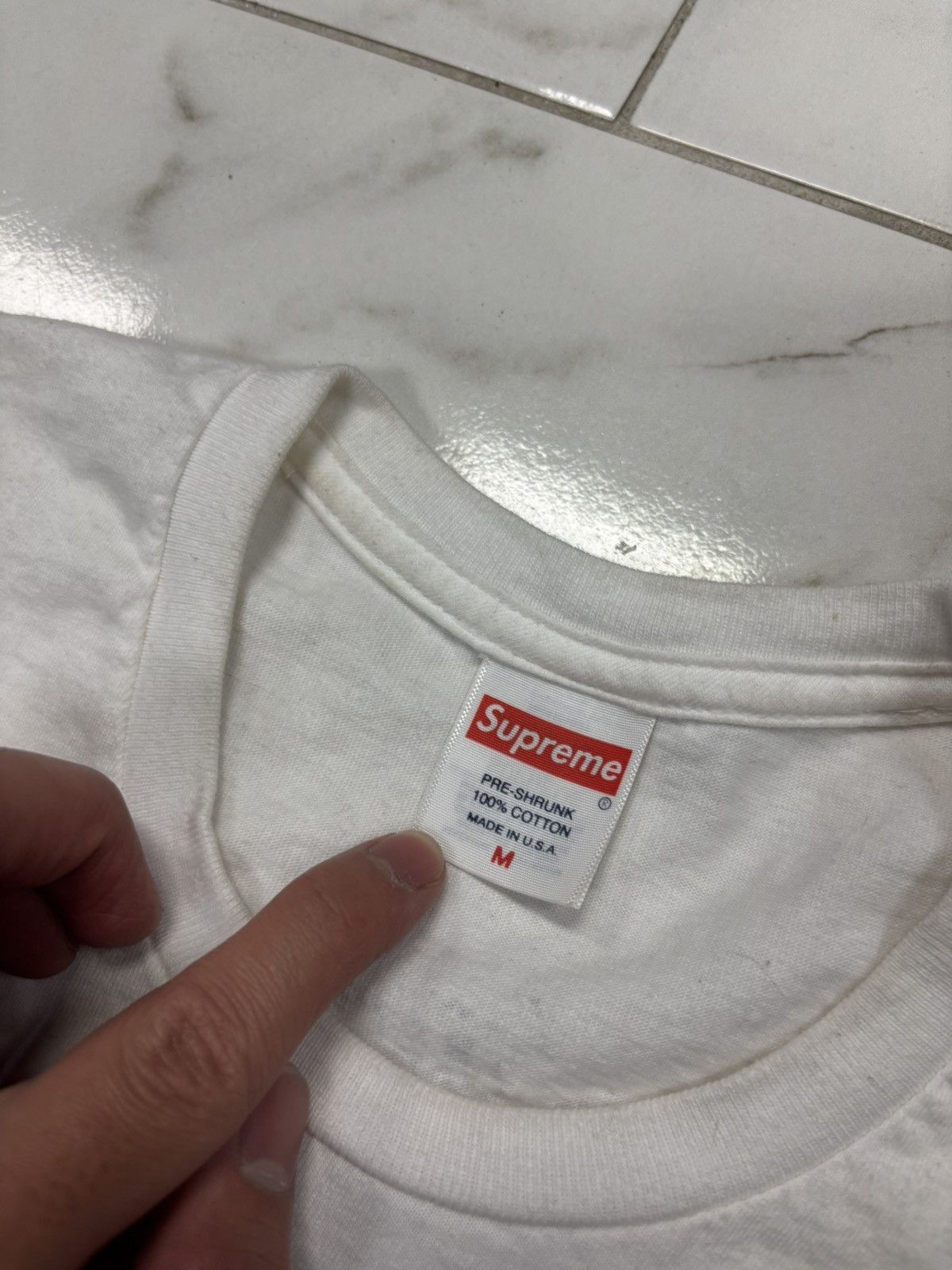 Supreme Supreme Fighter tee Def Jam Fight for NY white Size US M / EU 48-50 / 2 - 5 Thumbnail