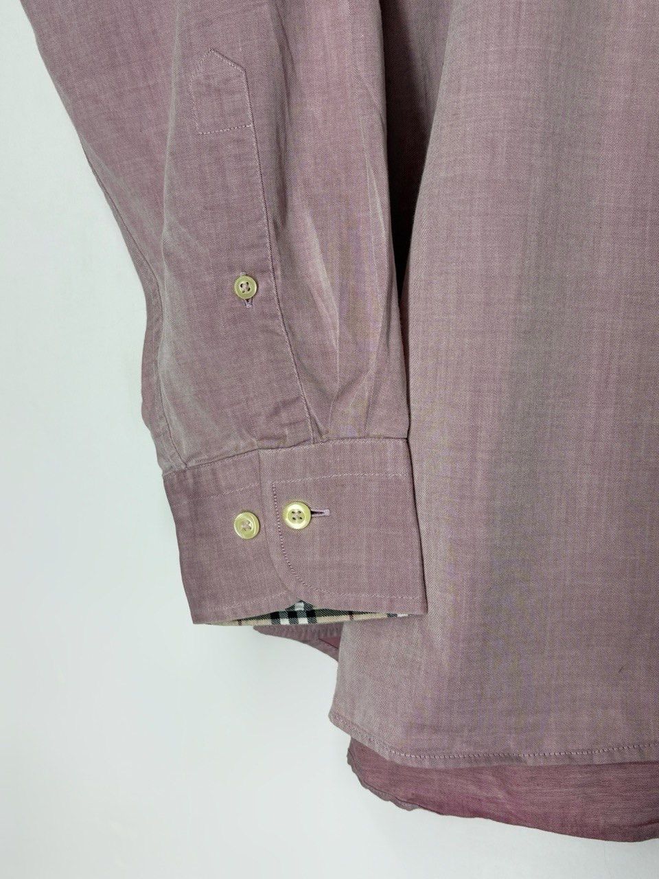 Burberry Burberry Vintage Nova Check Cotton Shirt Long Sleeve Size US XL / EU 56 / 4 - 6 Thumbnail