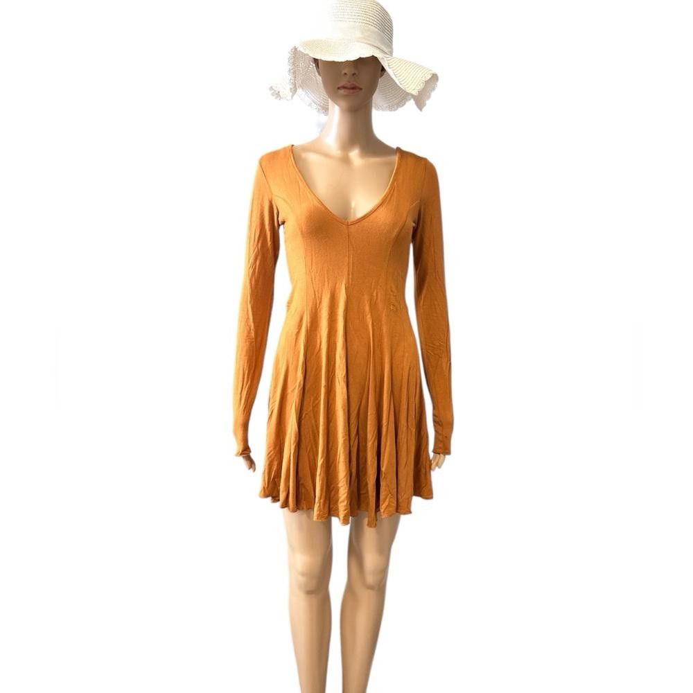 Forever 21 Forever 21 Mustard Yellow Mini Dress Size Small Size S / US 4 / IT 40 - 1 Thumbnail