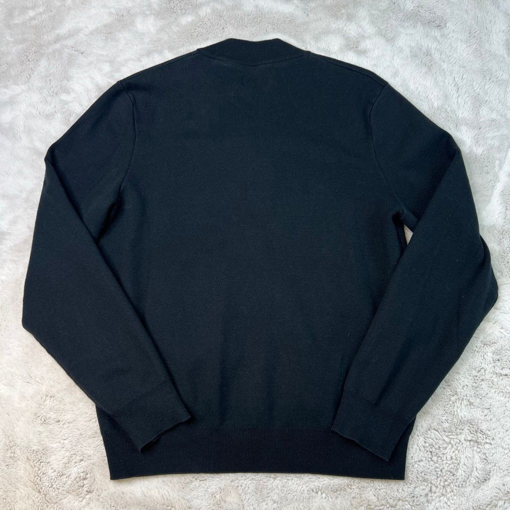 Robert Graham Robert Graham Black Zip Up Sweater Mens Size Large Size US L / EU 52-54 / 3 - 7 Thumbnail