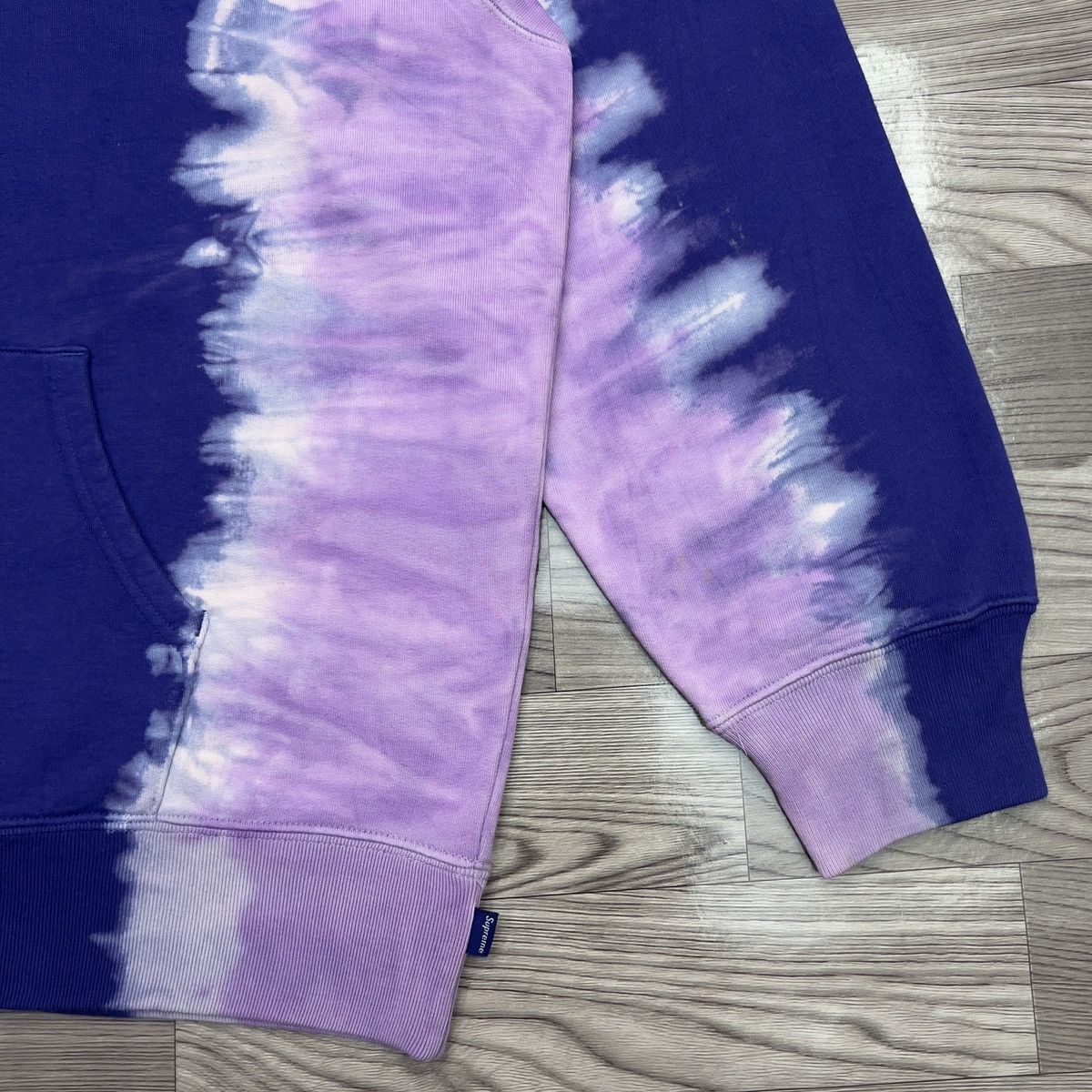 Supreme Supreme Bleached Hooded Sweatshirt Size US L / EU 52-54 / 3 - 8 Thumbnail