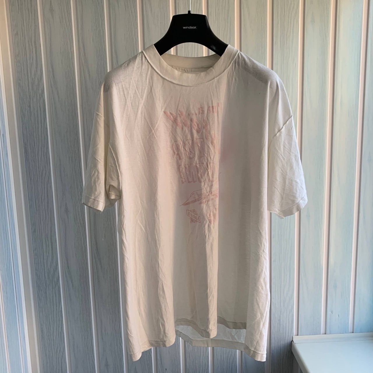 Vintage Vintage 1990 I`m A Safety Top Gun USA Hanes T-Shirt Size US M / EU 48-50 / 2 - 5 Thumbnail