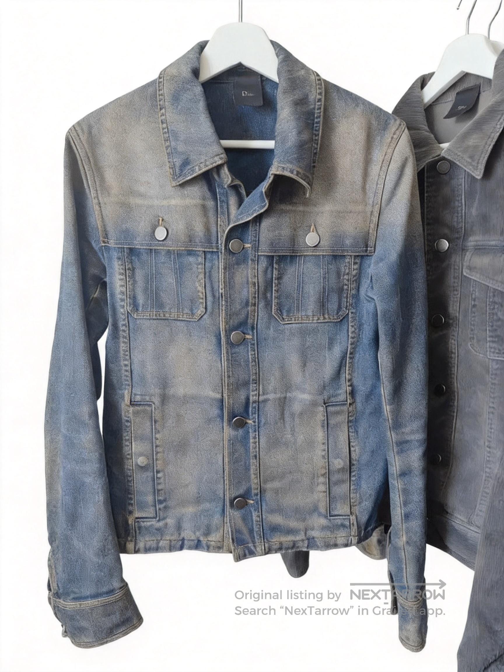 Dior × Kris Van Assche Dior homme ss17 Toru kamei denim jacket