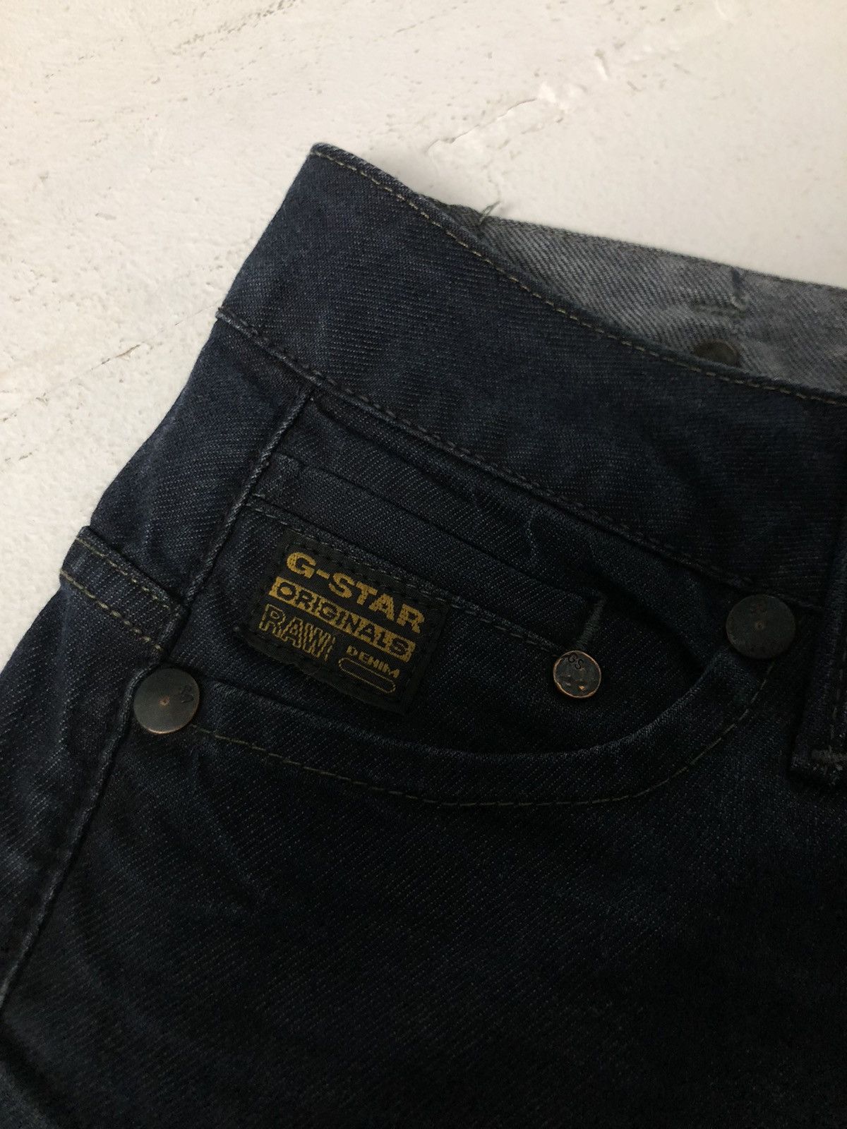 G-Star JAPANE STYLE G STAR RAW BAGGY ARCHIVE CLOTHING OPIUM Y2K Size US 30 / EU 46 - 6 Thumbnail
