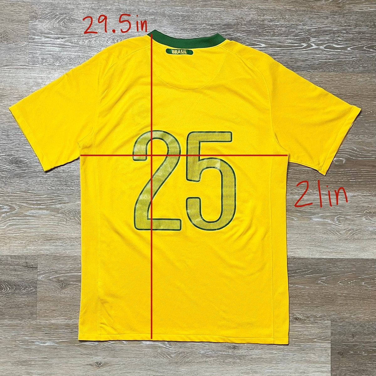 Nike 2010/11 nike brazil soccer jersey Size US M / EU 48-50 / 2 - 2 Thumbnail