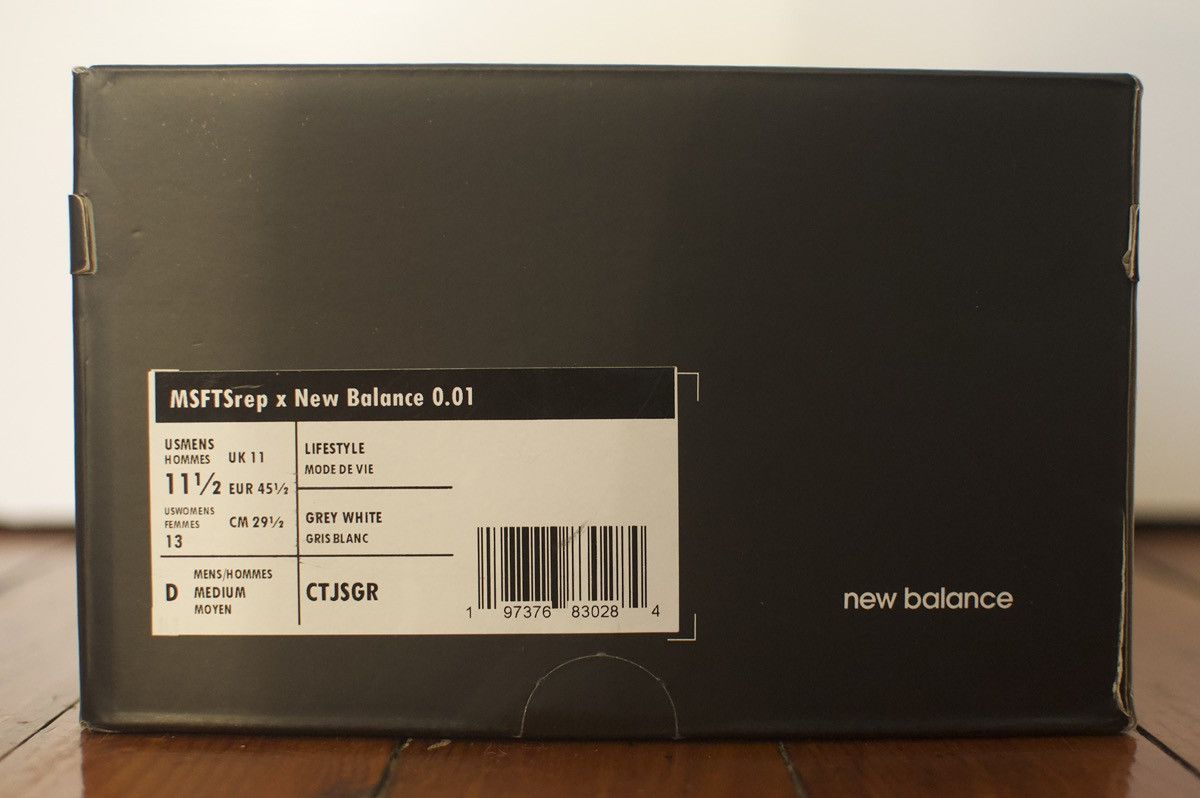 Msftsrep New Balance x MSFTSrep 0.01 Size US 11.5 / EU 44-45 - 16 Thumbnail