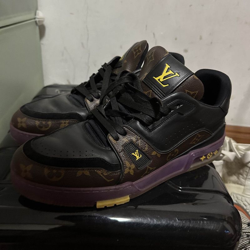 Louis Vuitton Louis Vuitton Trainer Casual Sneakers in Purple 0079 Size US 10 / IT 40 - 1 Thumbnail