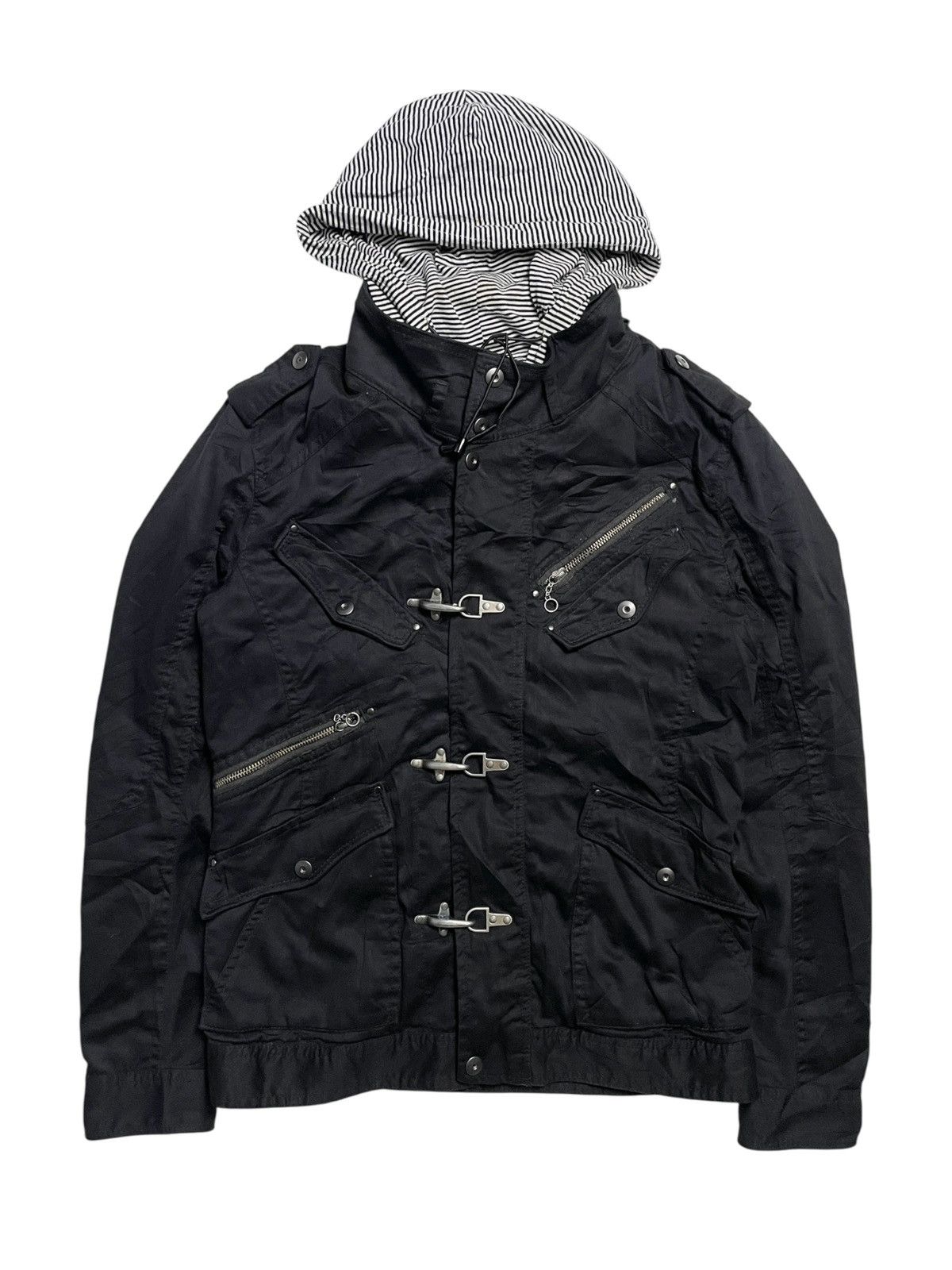 14th Addiction 2000’s NCFM - Apocalypse Style Fireman Jacket Size US M / EU 48-50 / 2 - 1 Thumbnail