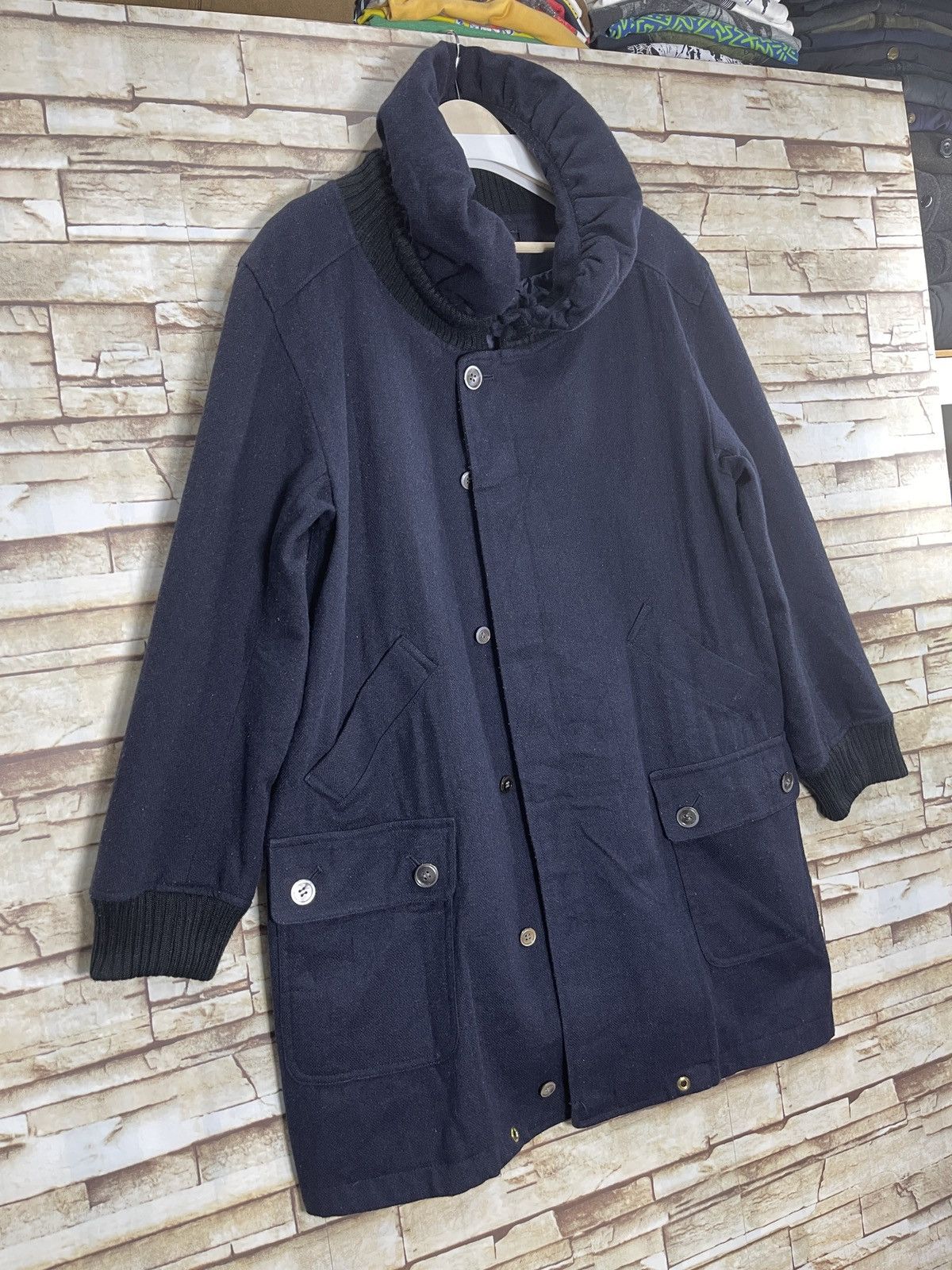 Designer × Issey Miyake × mercibeaucoup Mercibeaucoup Issey Miyake Parka Long Jacket Size US L / EU 52-54 / 3 - 3 Thumbnail