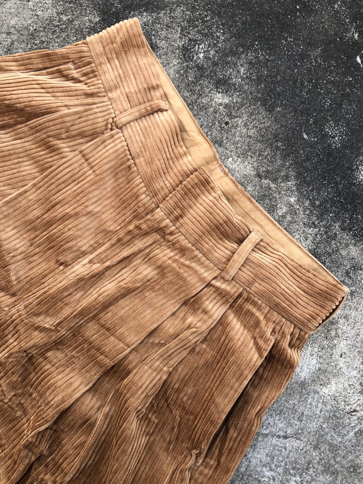 GU × Japanese Brand × Yohji Yamamoto GU CORDUROY WIDE PANTS JAPANESE STYLE Size 28" / US 6 / IT 42 - 4 Thumbnail
