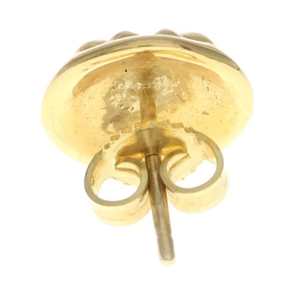 Chrome Hearts Chrome Hearts Diamond 22K Gold Stud Cross Earring Size ONE SIZE - 2 Thumbnail