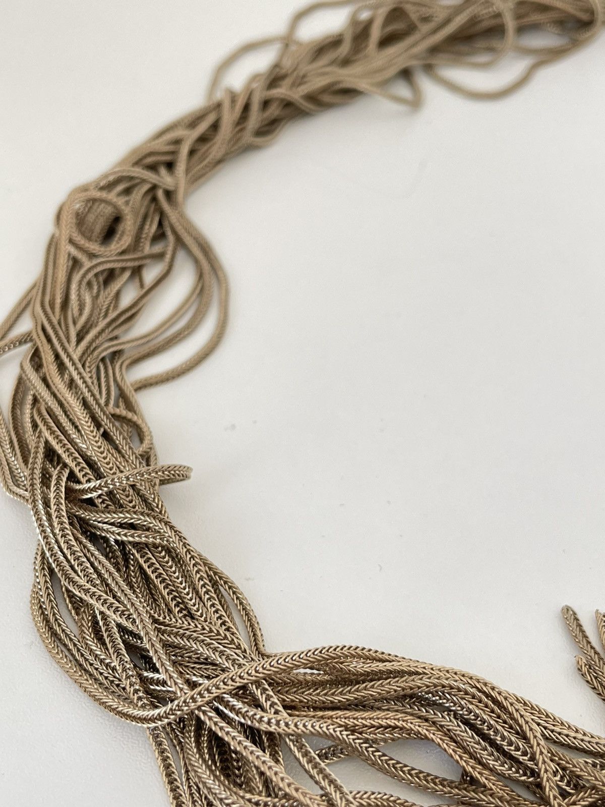 Helmut Lang Helmut Lang 90s Gold Chains Belt Size ONE SIZE - 2 Thumbnail