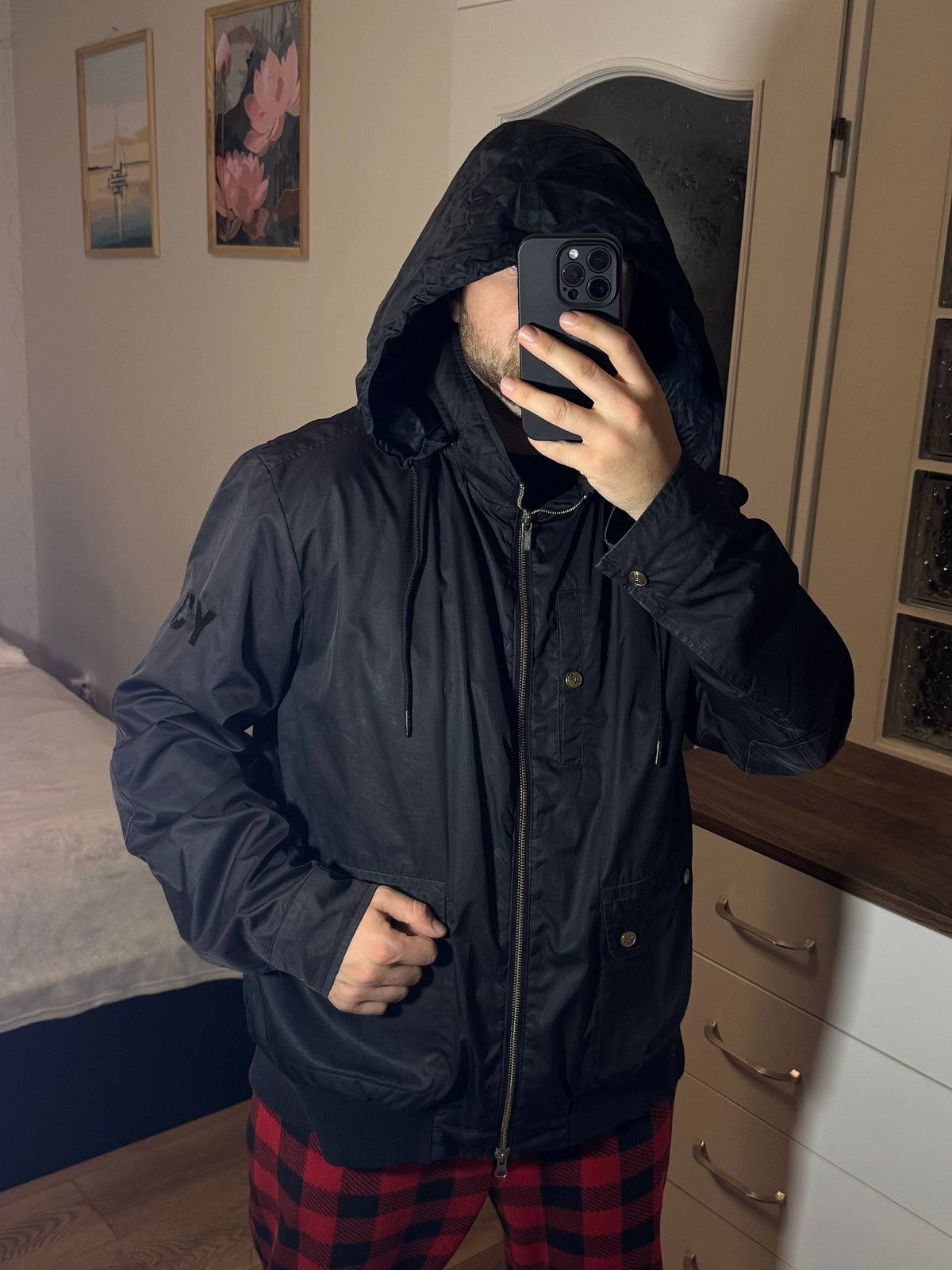 Y-3 Yohji Yamamoto Adidas Y-3 Men’s Black Jacket Streetwear Size US XXL / EU 58 / 5 - 1 Thumbnail