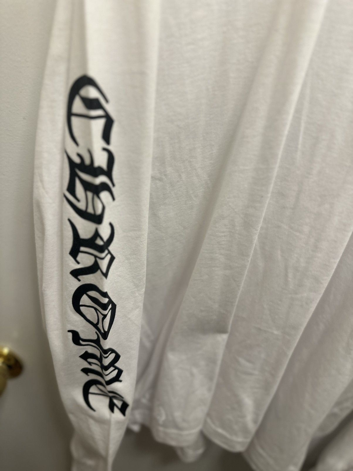Chrome Hearts Chrome Hearts Love You Neck Logo Long Sleeve Tee XXL Size US XXL / EU 58 / 5 - 3 Thumbnail