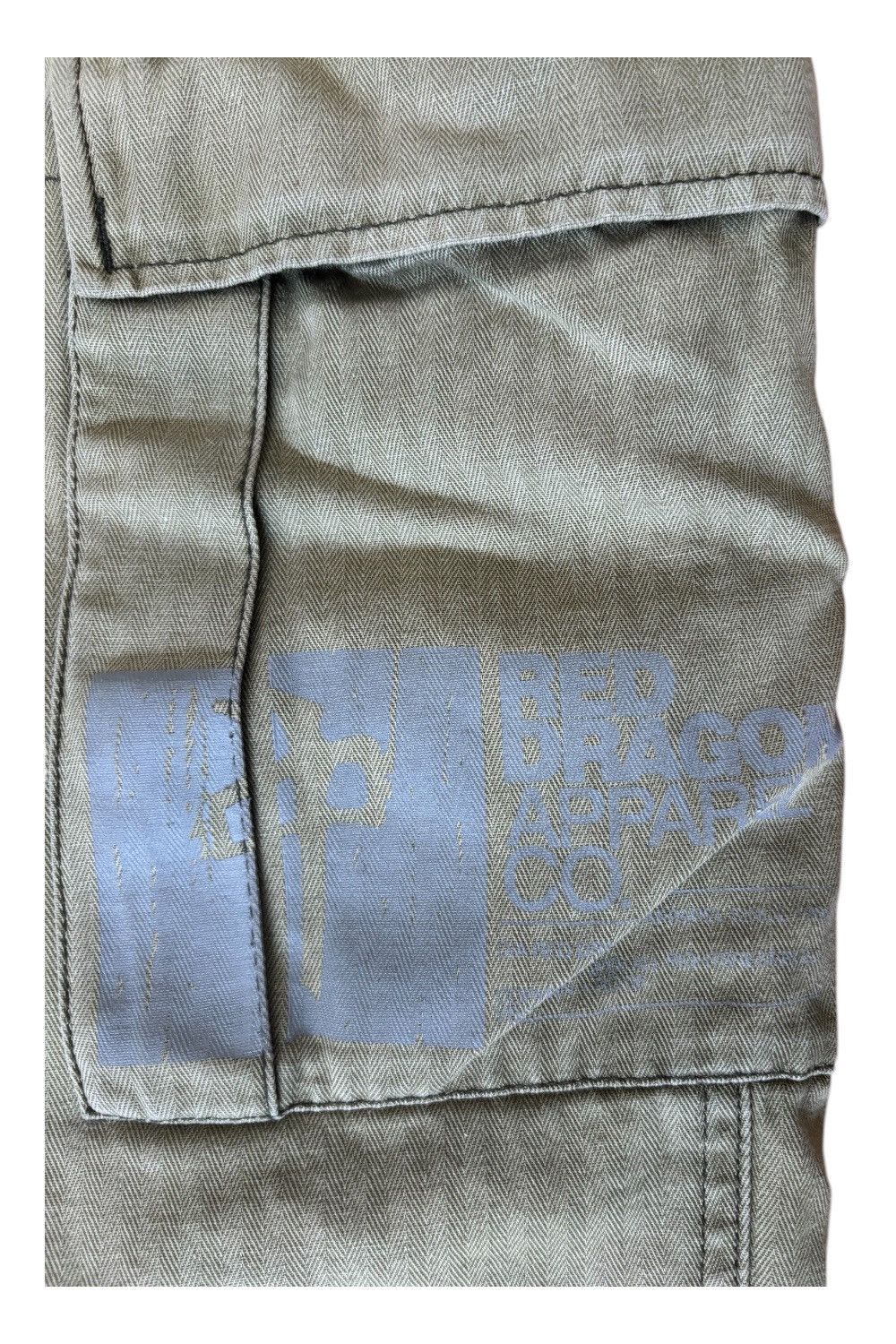 Other Vintage 2000s RDS (Red Dragon Apparel) Baggy Cargo Shorts Size US 40 / EU 56 - 3 Thumbnail