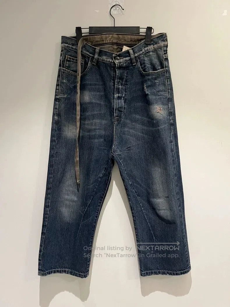 Rick Owens Drkshdw RickOwens DRKSHDW Distressed Denim Jeans. Size US 28 / EU 44 - 1 Thumbnail