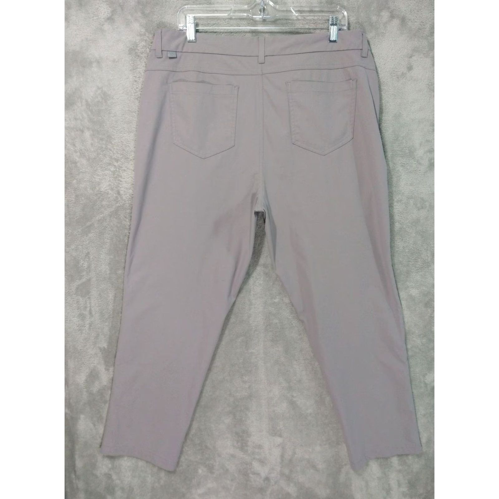 Vintage VRST Pants Mens 38x30 Gray Limitless Athletic Fit Tapered Leg Stretch Golf Pants Chino 5-Pocket Design Mens Straight Leg Gray VRST Pants Size US 38 / EU 54 - 2 Thumbnail