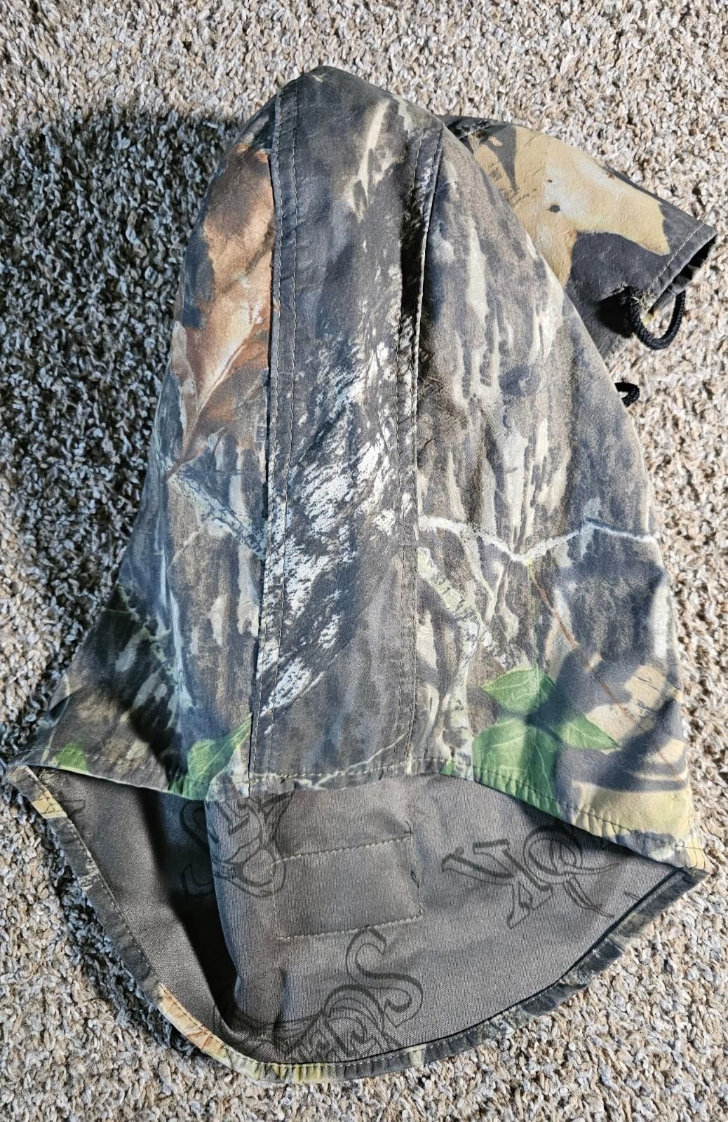 Designer ScentLok Balaclava Hood RealTree Advantage OS Camo Hunting Size ONE SIZE - 6 Thumbnail