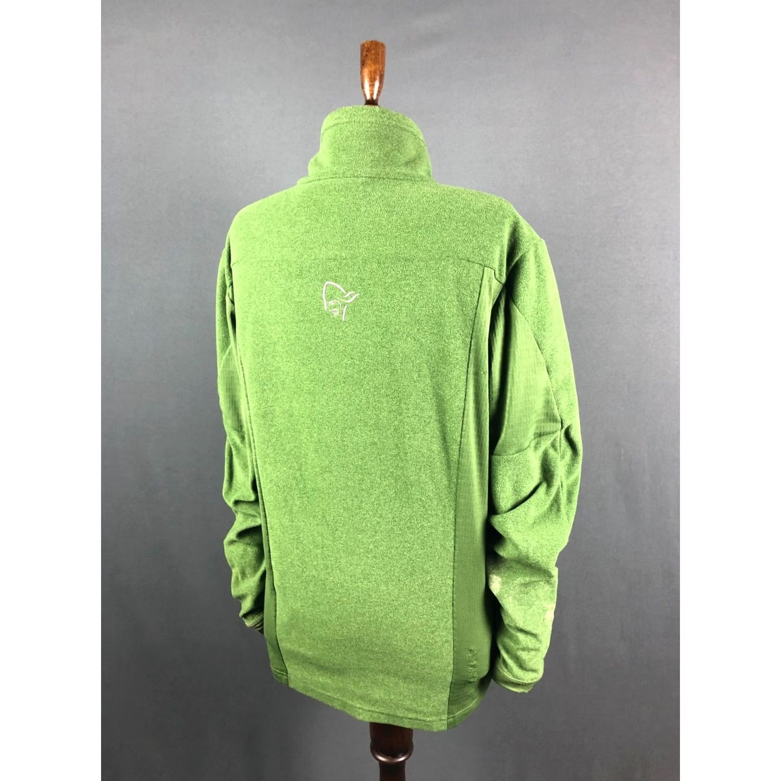 Vintage Norrona Full Zip Jacket Polyester Green Women L Jacket Size L / US 10 / IT 46 - 3 Thumbnail