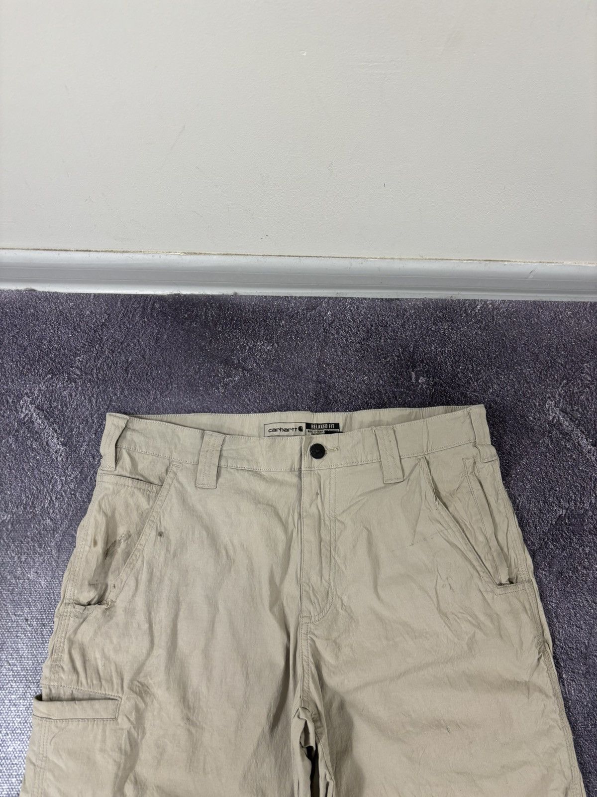 Carhartt Vintage Carhartt Y2K Relaxed Fit Work Hype Carpenter Shorts Size US 32 / EU 48 - 9 Thumbnail