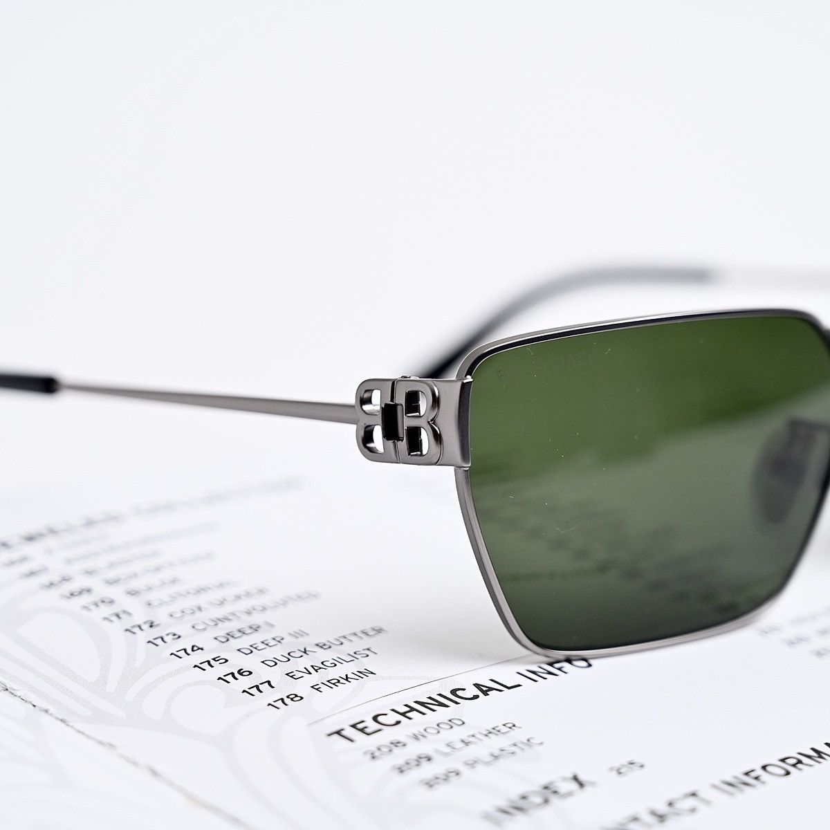 Balenciaga BALENCIAGA BB0374SK SUNGLASSES Size ONE SIZE - 9 Thumbnail
