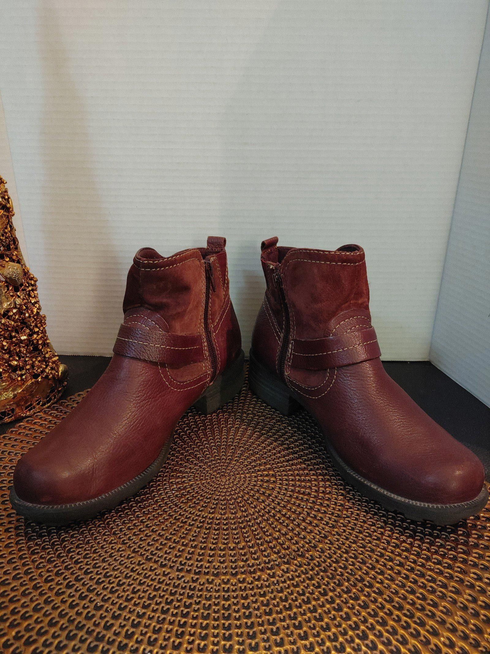 Designer Earth Origins Paris Leather Boots Size 9M Size US 9 / IT 39 - 4 Thumbnail