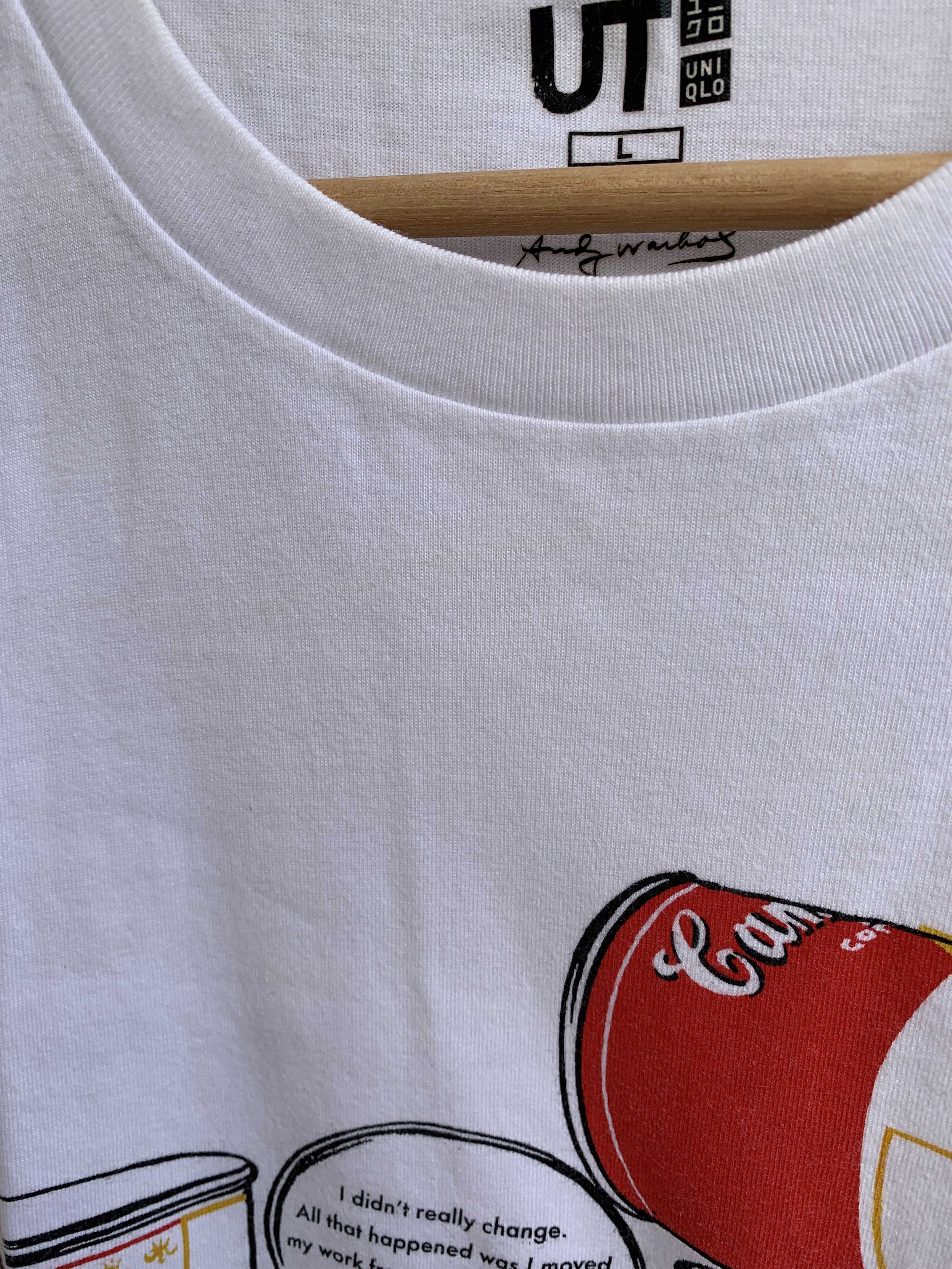 Andy Warhol × Japanese Brand × Uniqlo Uniqlo UT x Andy Warhol 'Campbell's Soup' Size US L / EU 52-54 / 3 - 6 Thumbnail