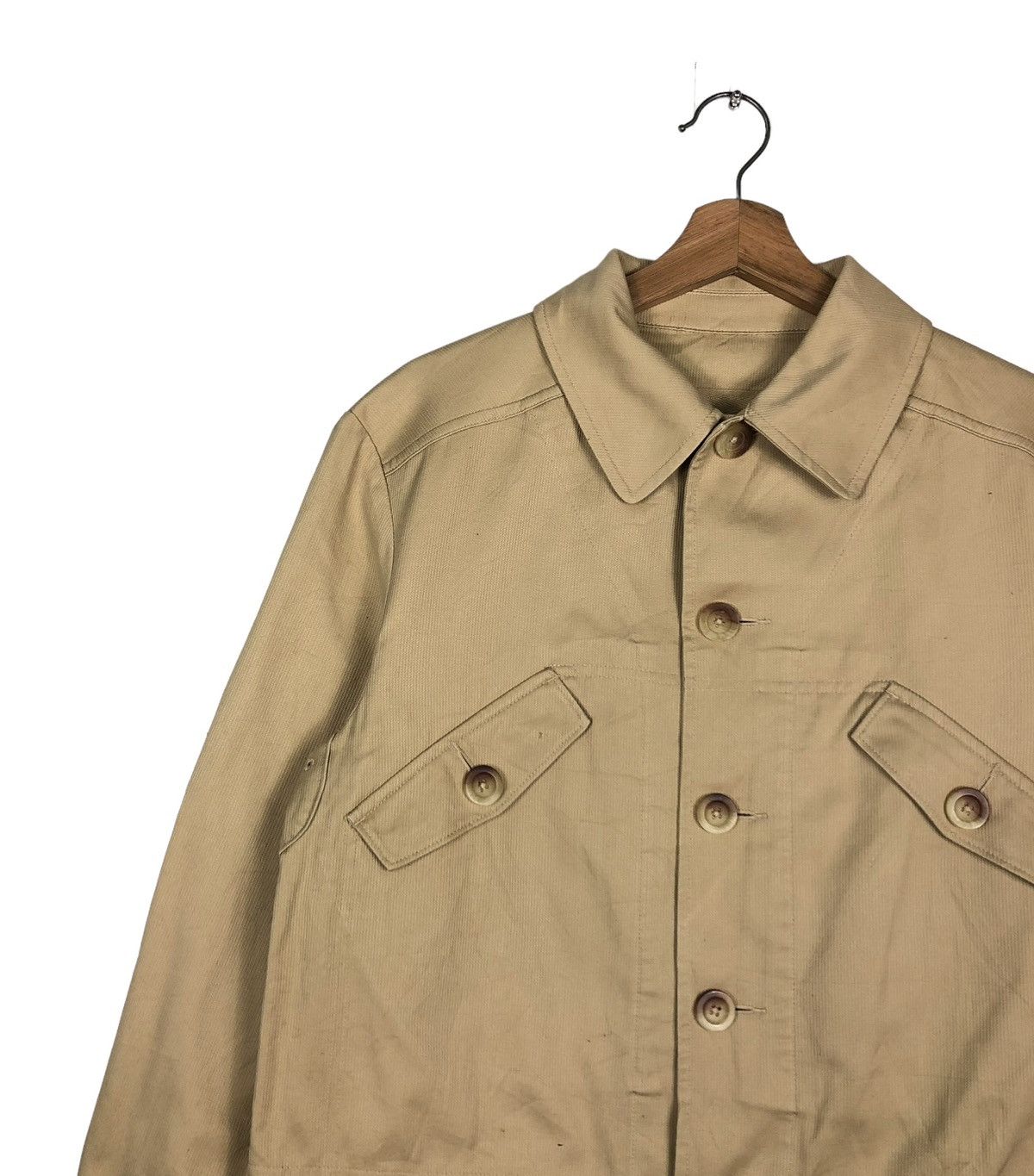 Japanese Brand 🔥VINTAGE CHORE WORK JACKET DUCK CANVAS L.L.BEAN Size US S / EU 44-46 / 1 - 5 Thumbnail