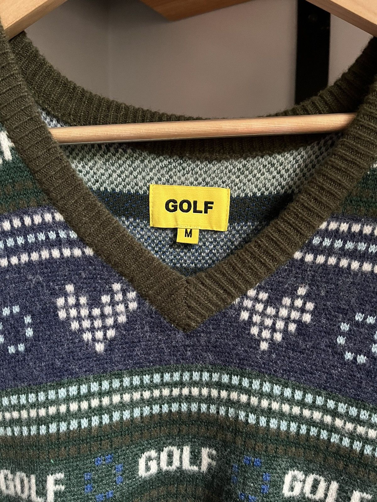 Golf Wang Golf Wang Digital Hearts Sweater Vest Size US M / EU 48-50 / 2 - 5 Thumbnail