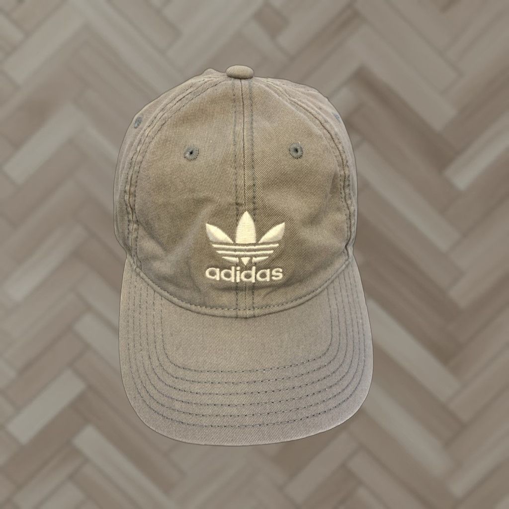 Adidas ADIDAS Golf Hat Cap Adjustable Strap Gray Mens Size ONE SIZE - 1 Thumbnail
