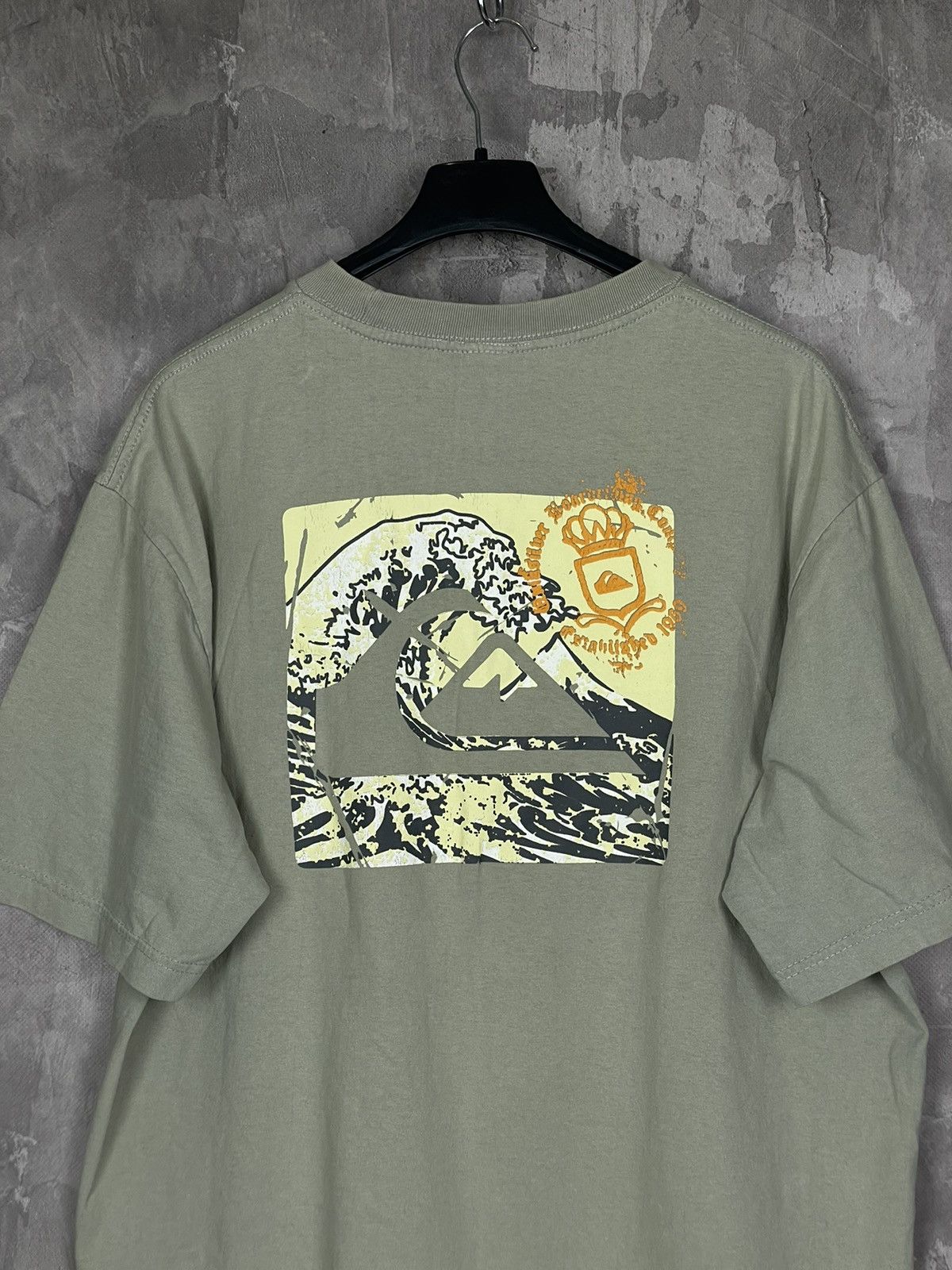 Quiksilver Vintage Quiksilver Y2K avantgarde streetwear t-shirt Size US L / EU 52-54 / 3 - 8 Thumbnail