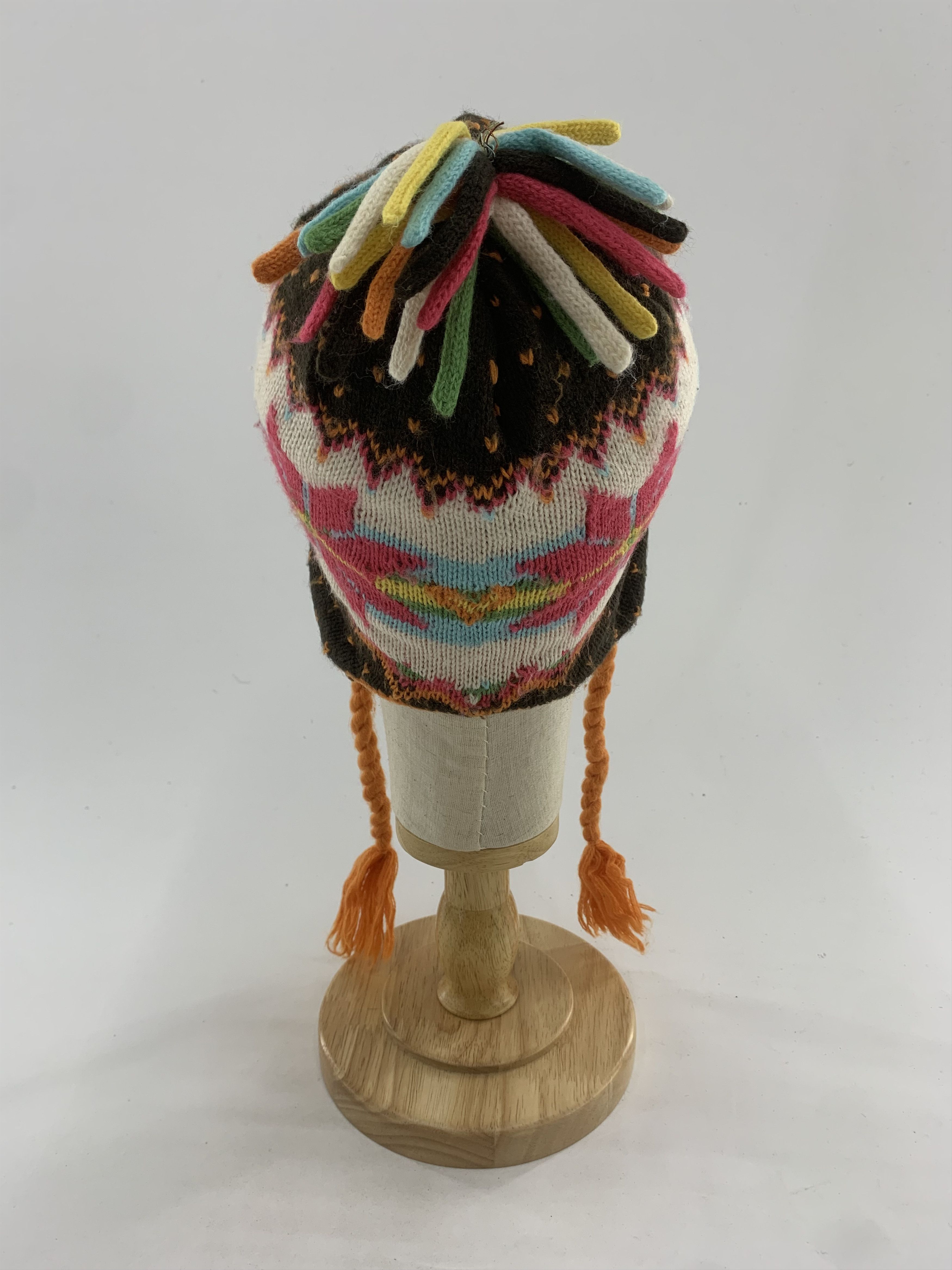 Handmade × Vintage Ohoo Earflap Beanie Hat Snowcap Size ONE SIZE - 3 Thumbnail