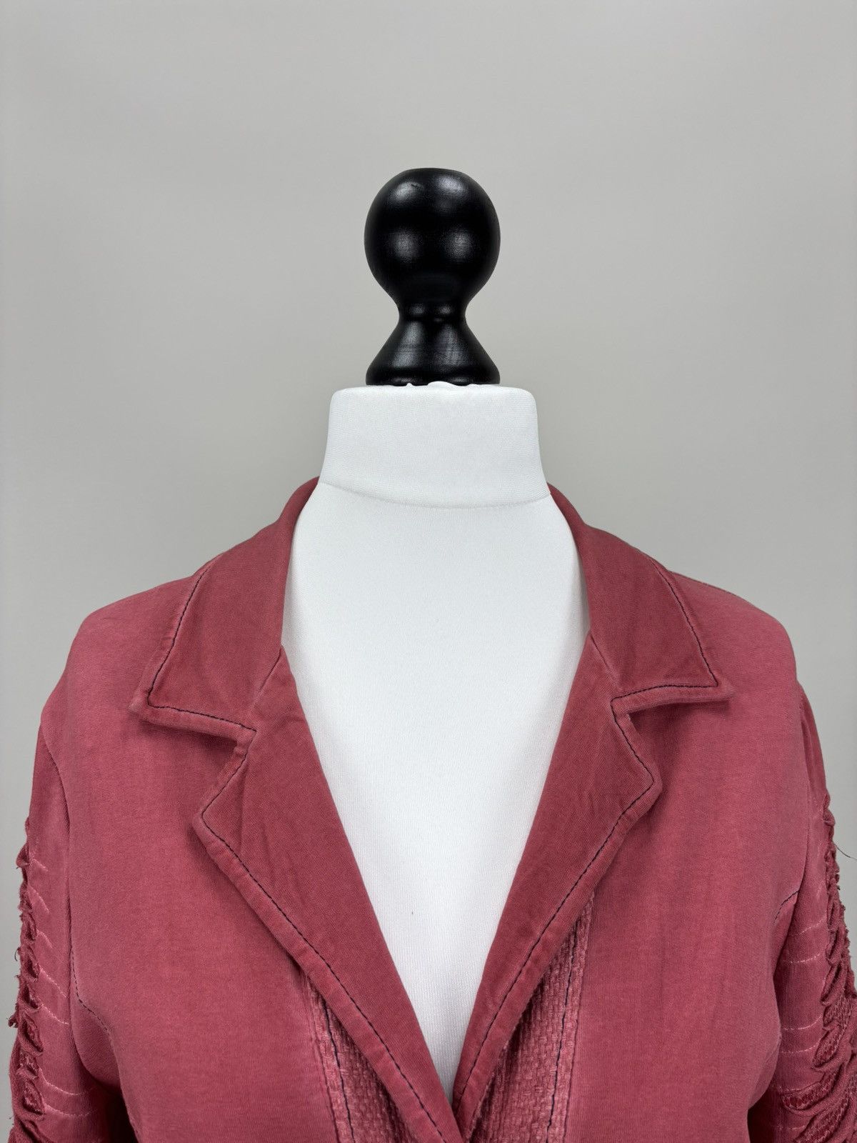 Elisa Cavaletti Womens blazer Bottega by Elisa Cavaletti Size L Color Red Size L / US 10 / IT 46 - 4 Thumbnail