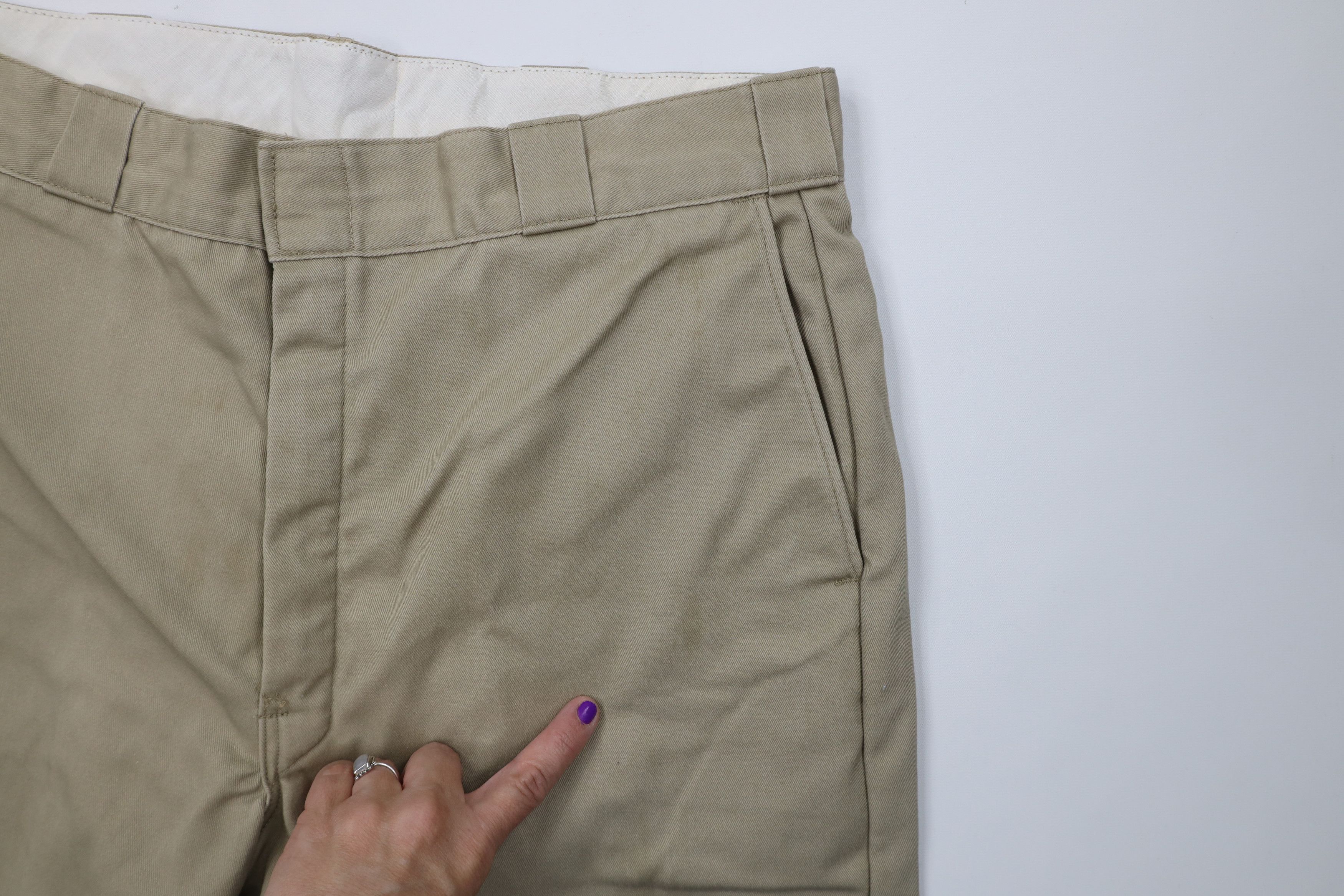 Dickies Vintage 70s Dickies Chamois Cloth Lined Wide Leg Pants USA Size US 36 / EU 52 - 6 Thumbnail