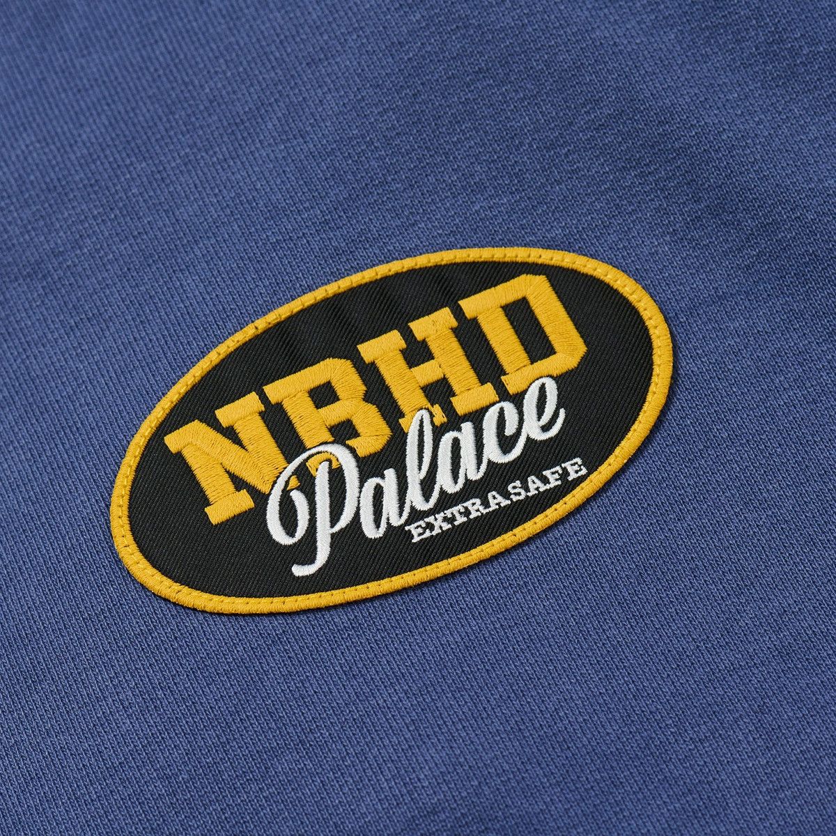 Palace X Neighborhood Skull Zip Hoodie Navy