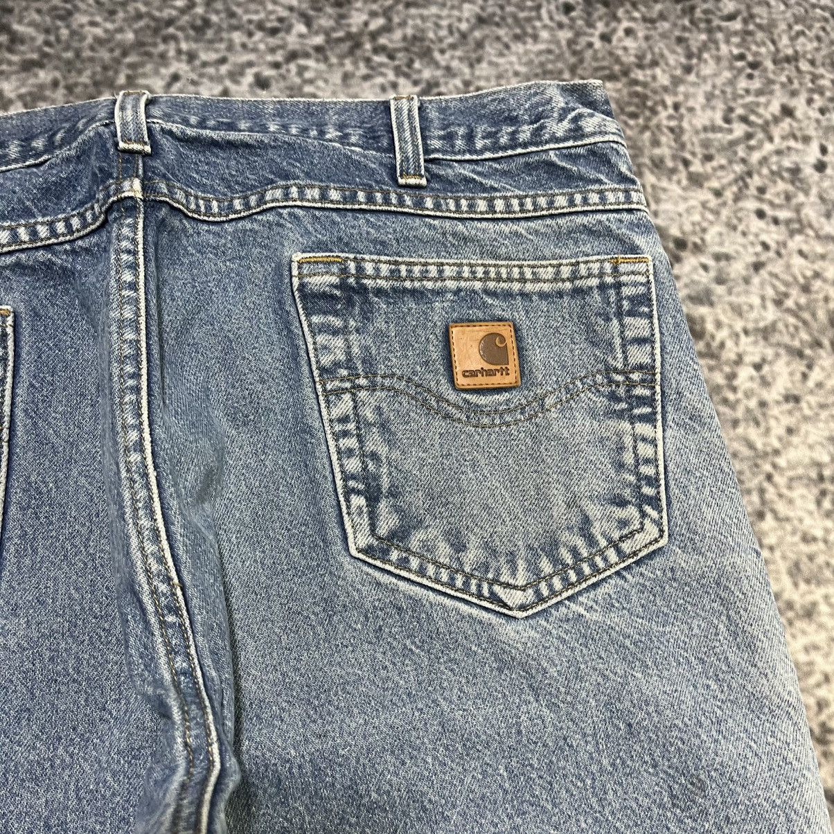 Carhartt Vintage Carhartt Blue Faded Relaxed Workwear Skater Jeans Size US 38 / EU 54 - 6 Thumbnail