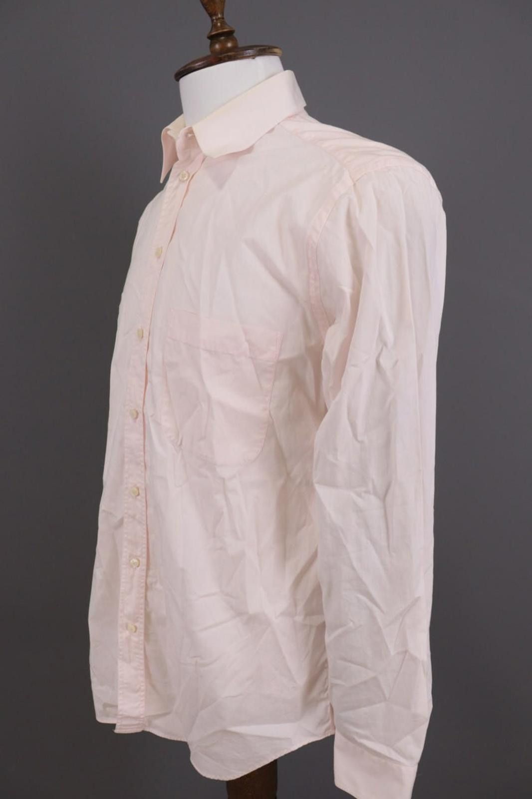 Armani Collezioni Armani Collezioni Pink Button Down Shirt Size 40 / 15 3/4 Size US M / EU 48-50 / 2 - 9 Thumbnail