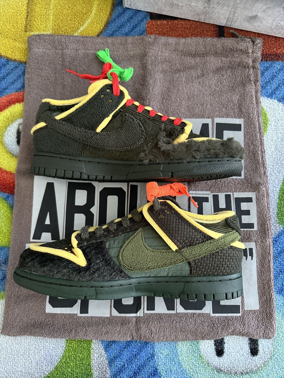 Cactus Plant Flea Market × Nike Nike CPFM Swamp Sponge Dunk Size US 7 / EU 40 - 2 Thumbnail