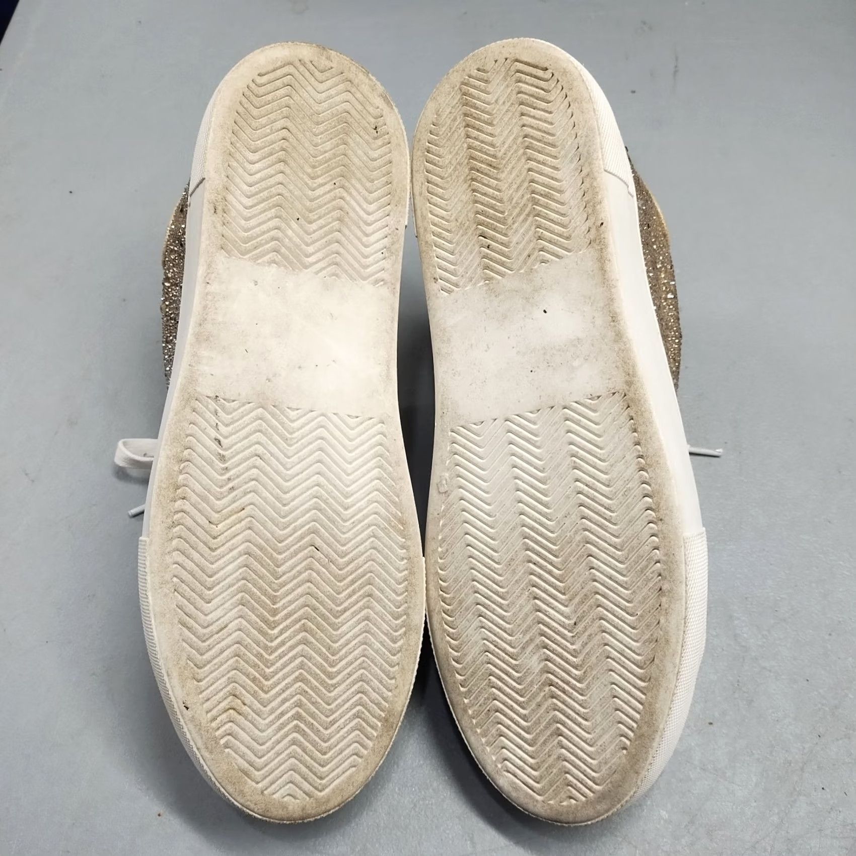 Betsey Johnson Betsey Johnson Sidny Platform Sneakers Womens Size 9.5M Gold White Rhinestone - Pre-owned Shoes Size US 10 / IT 40 - 7 Thumbnail