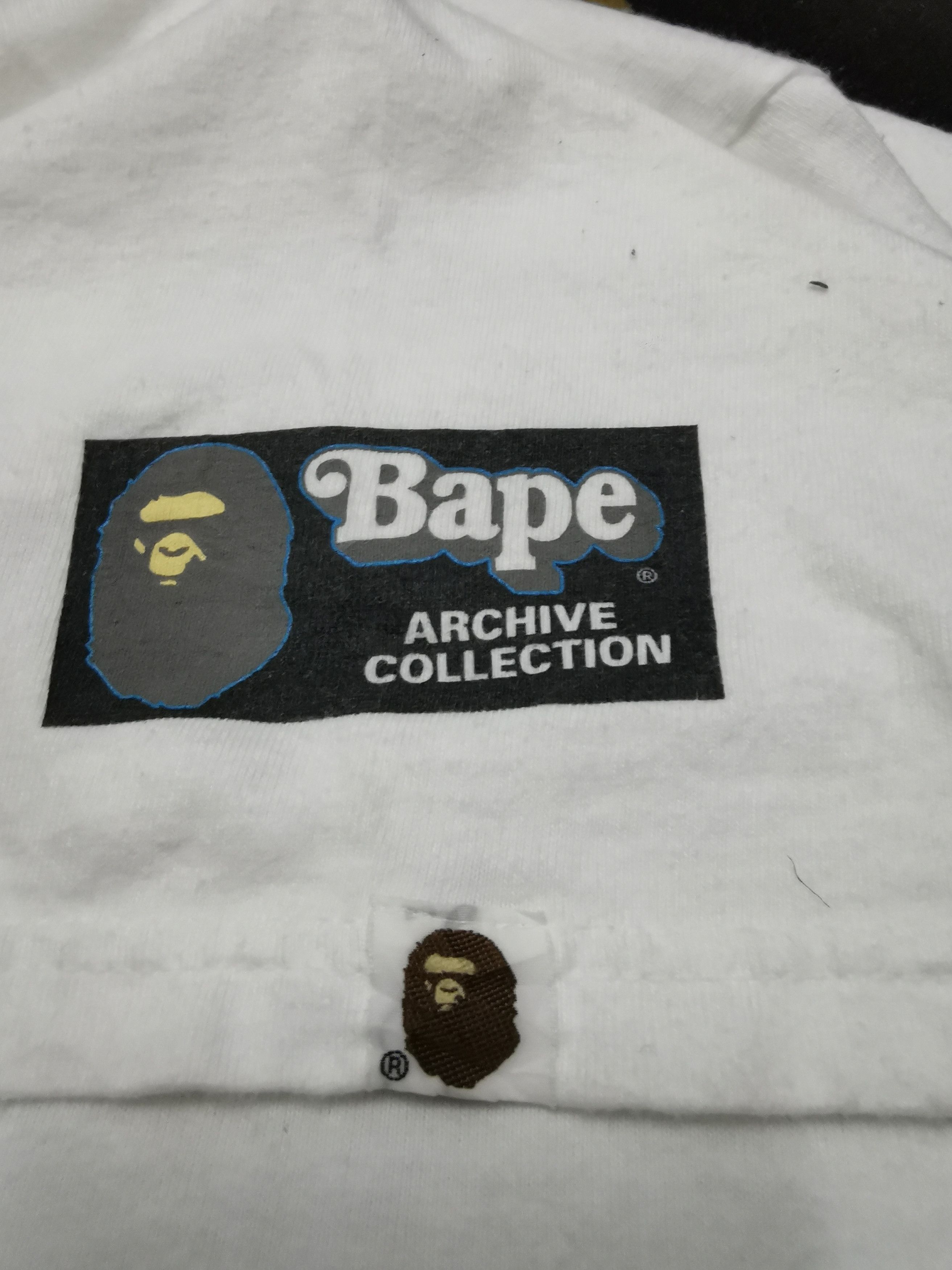 Bape × Nigo × Vintage Vintage Bape Tee Size US M / EU 48-50 / 2 - 4 Thumbnail
