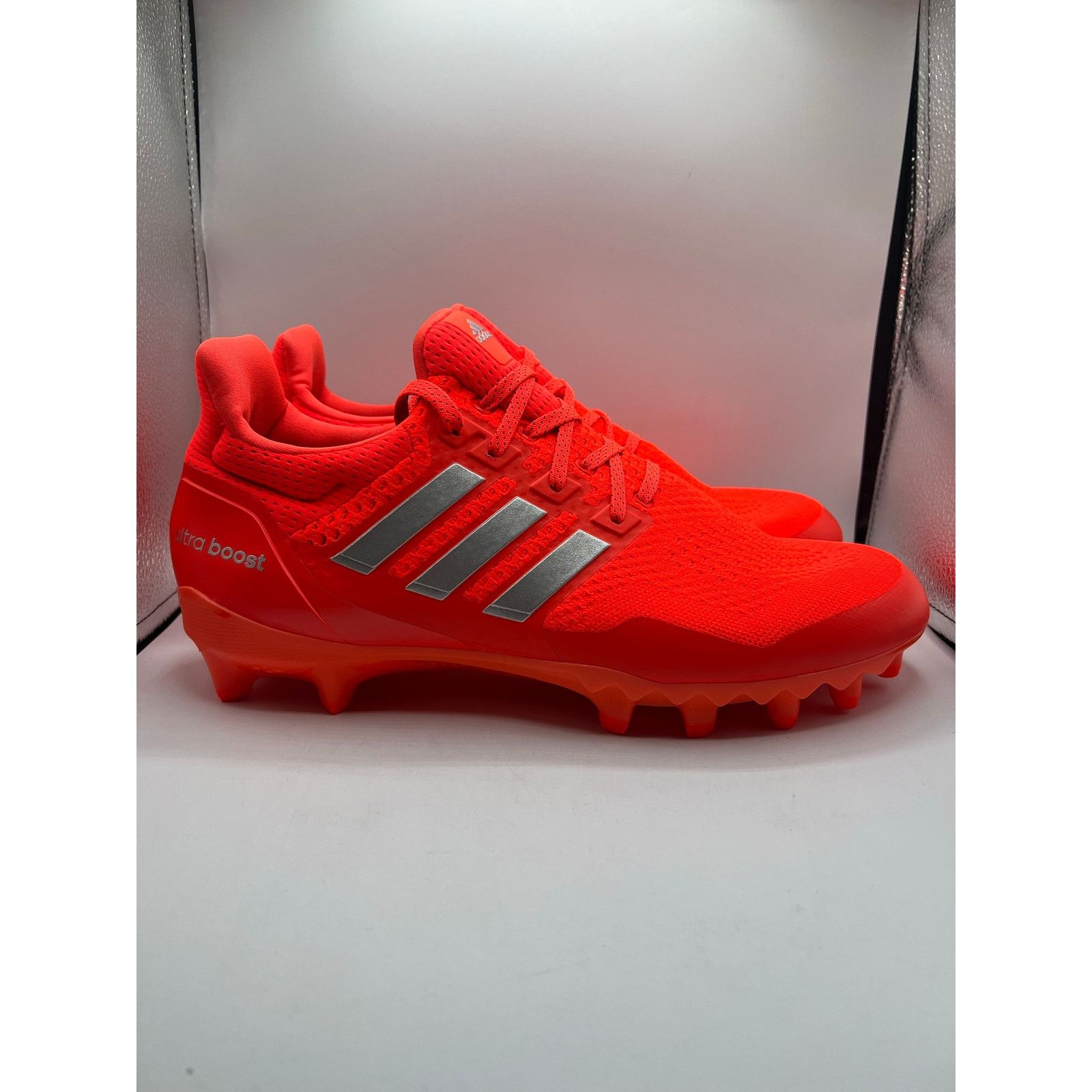 Adidas Adidas UltraBoost Cleat “Solar Red” size 13 men’s Size US 13 / EU 46 - 3 Thumbnail