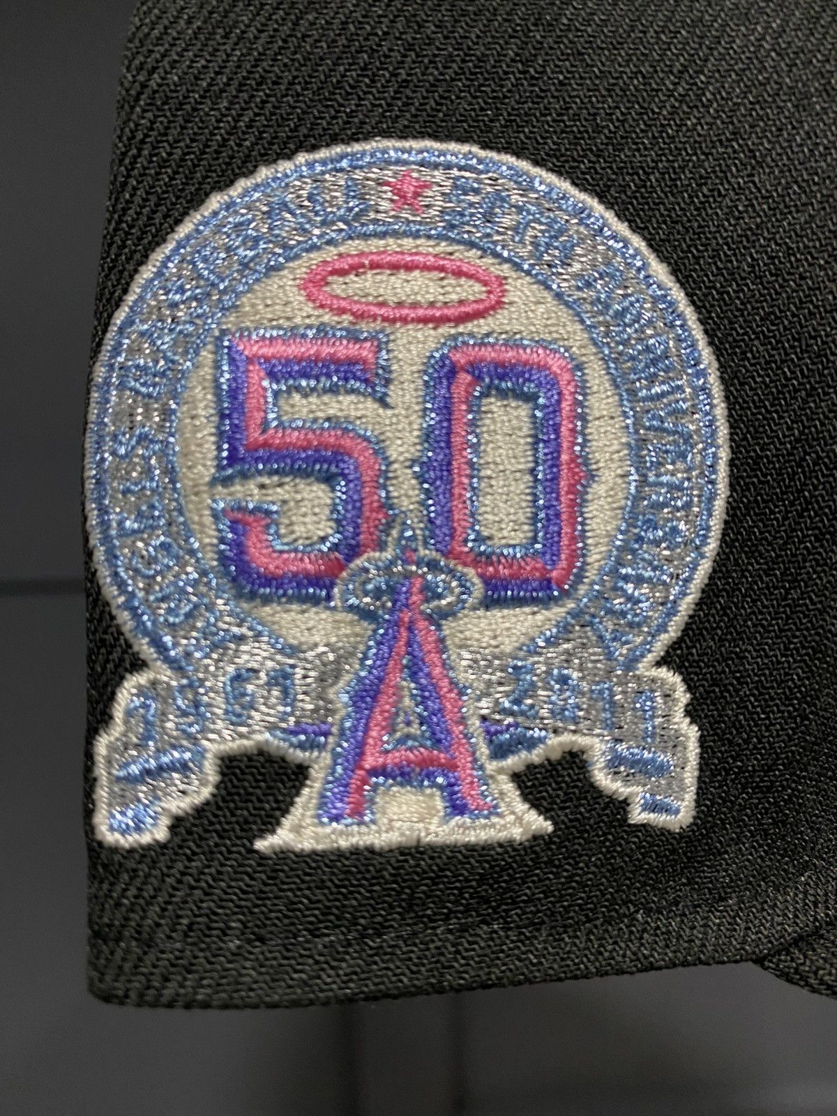 New Era Size 7 1/8 - Anaheim Angels New Era Fitted Size ONE SIZE - 3 Thumbnail