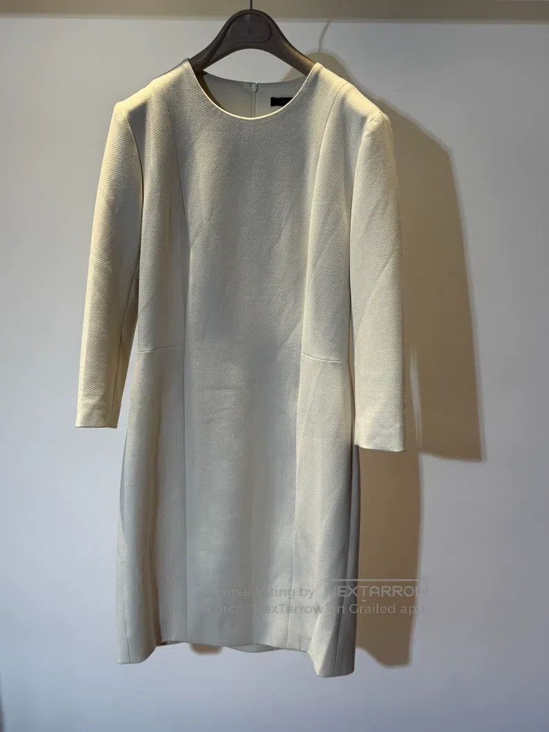 The Row The Row size 8 Beige Long Sleeve Dress Size M / US 6-8 / IT 42-44 - 1 Thumbnail