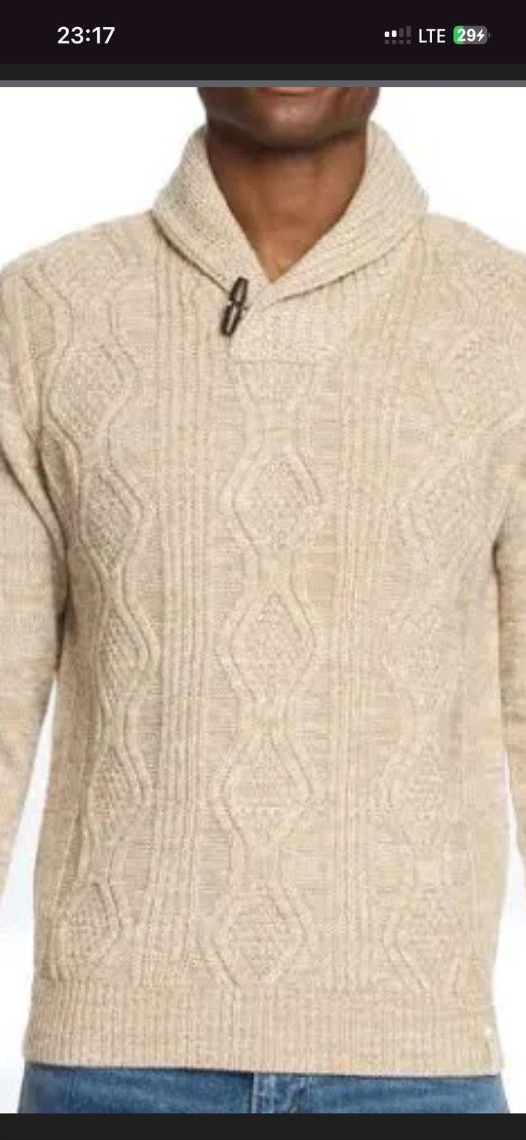 Vintage Cable net sweater Size US XL / EU 56 / 4 - 1 Preview