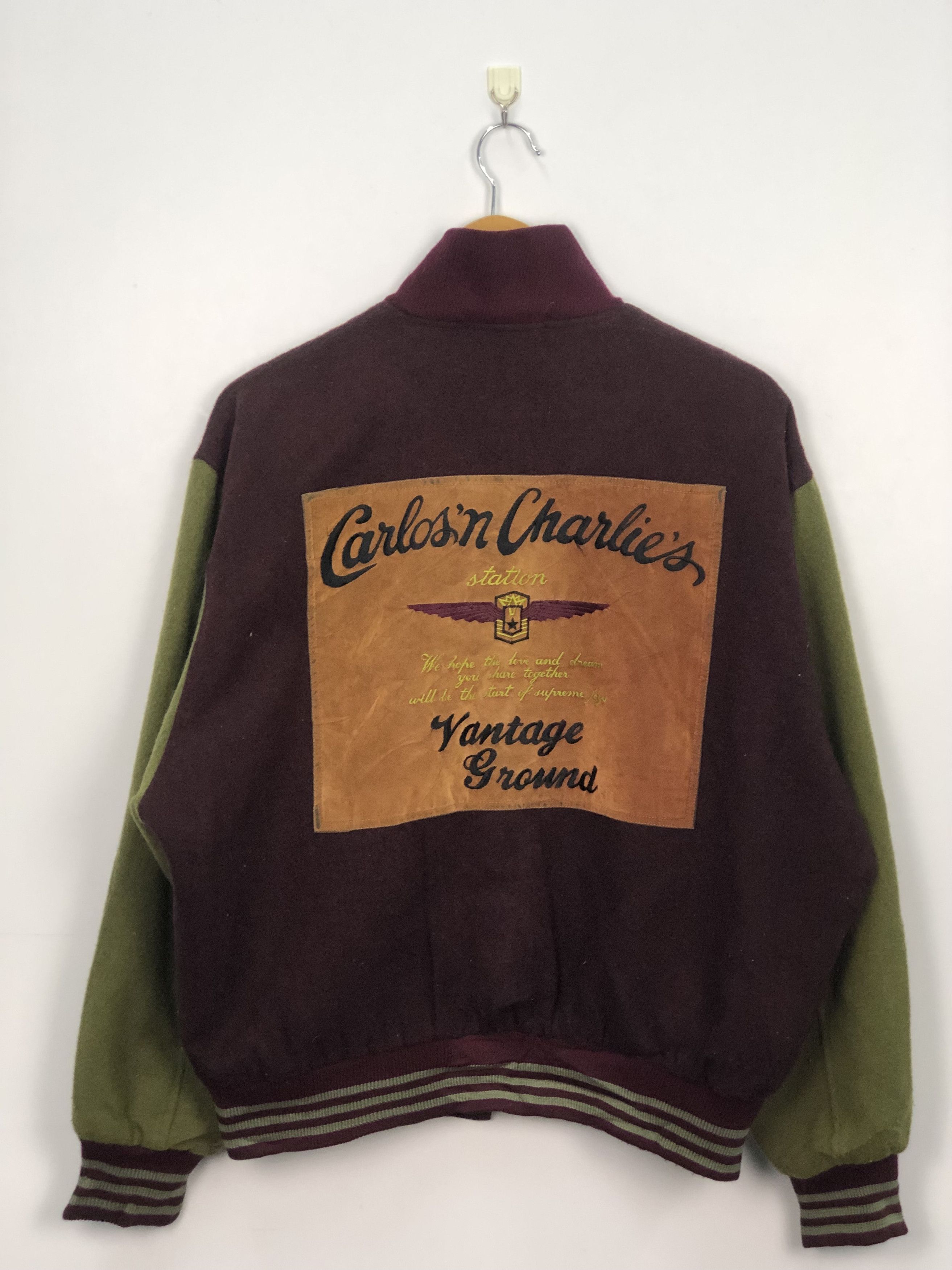 Japanese Brand Vintage Varsity Jacket Japanese Brand J0206 Size US L / EU 52-54 / 3 - 1 Thumbnail