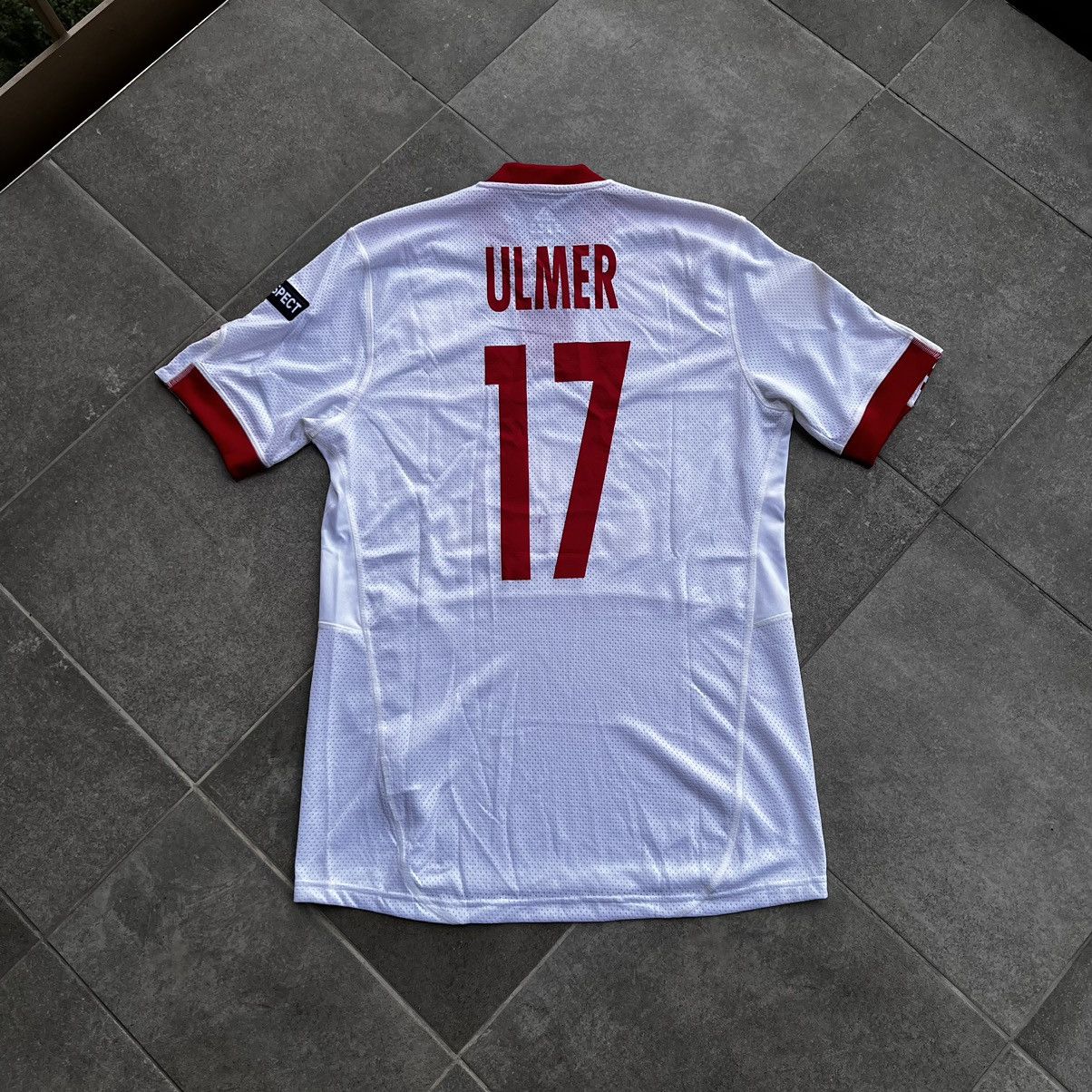 Adidas Salzburg 2009 RedBull Ulmar #17 home jersey Adidas soccer Size US M / EU 48-50 / 2 - 4 Thumbnail