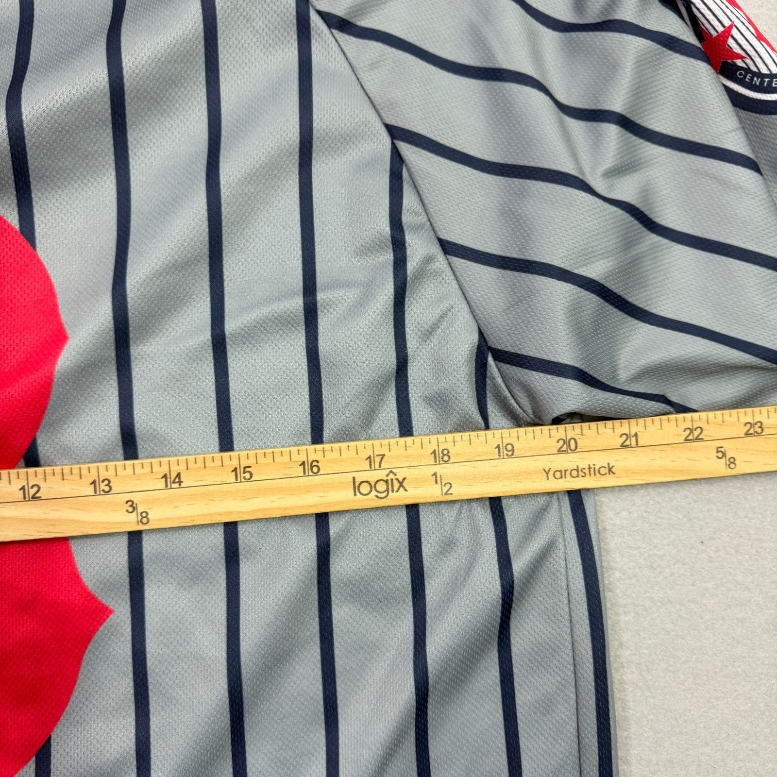 MLB Detroit Tigers Jersey Men's Medium Gray Stars Negro League Size US M / EU 48-50 / 2 - 7 Thumbnail