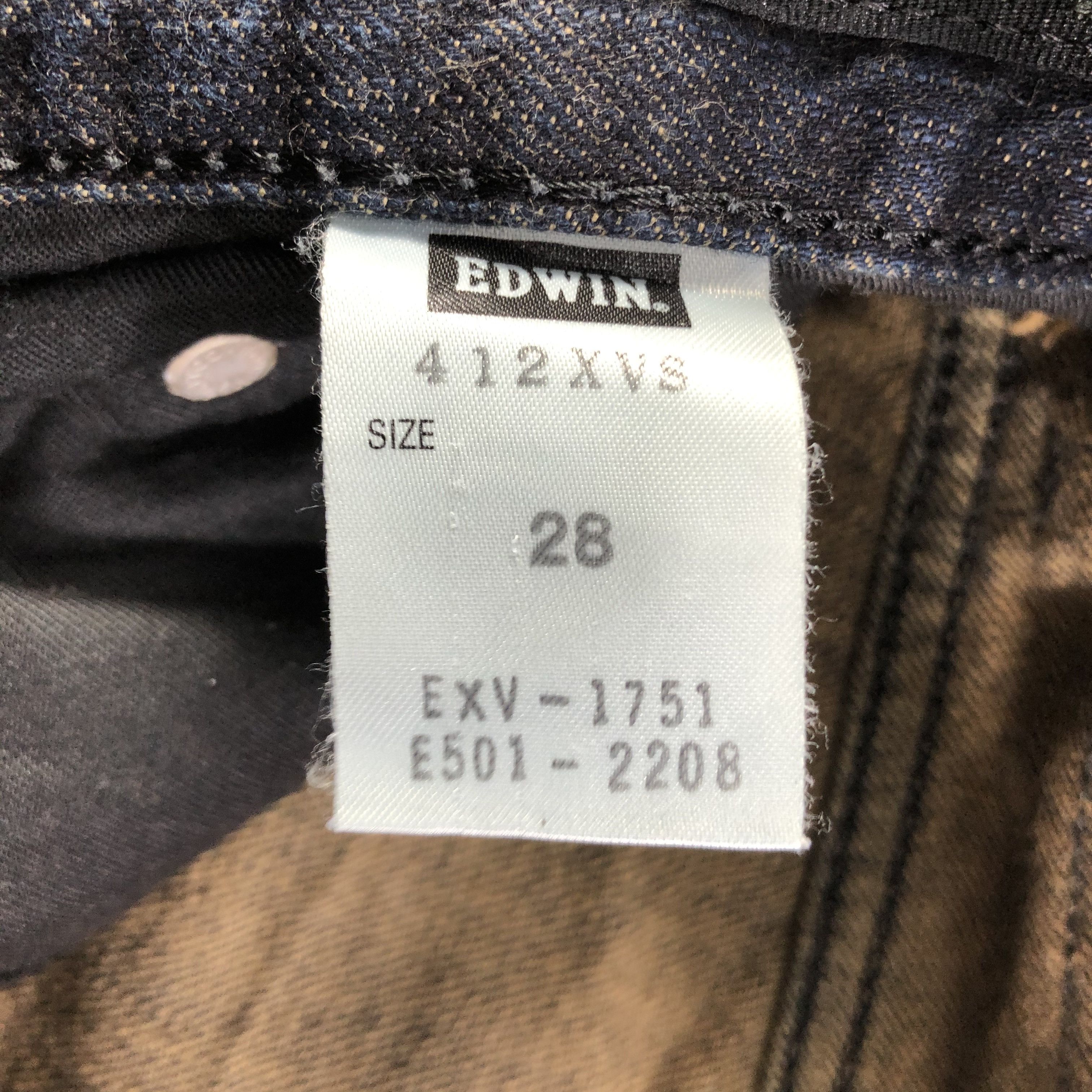 Edwin Edwin XVS Jeans Faded Blue Denim KJ2138 Size US 28 / EU 44 - 9 Thumbnail