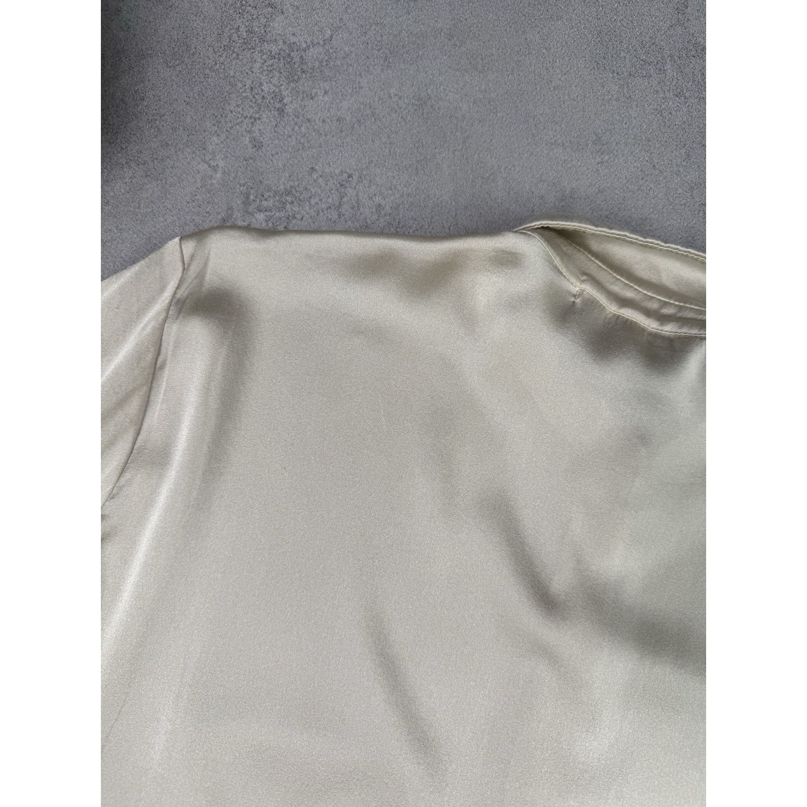Transit Transit Par Such Beige Silk Super Lightweight Blouse Sz 4 Size S / US 4 / IT 40 - 18 Thumbnail